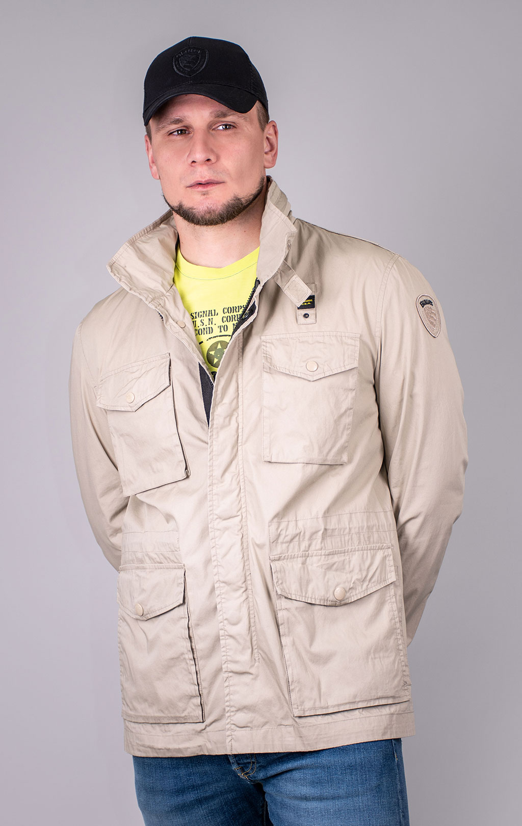 Ветровка BLAUER SS 24 m khaki (BO4138) 