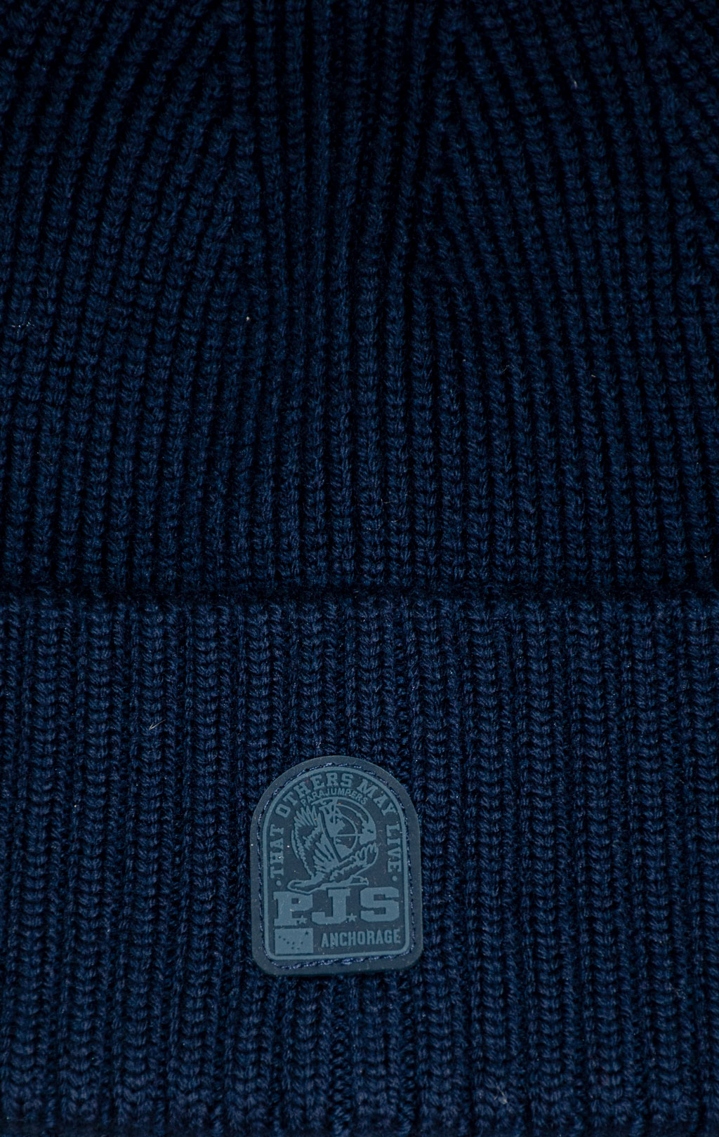 Шапка вязаная PARAJUMPERS PLAIN BEANIE FW 25/26 blue navy 