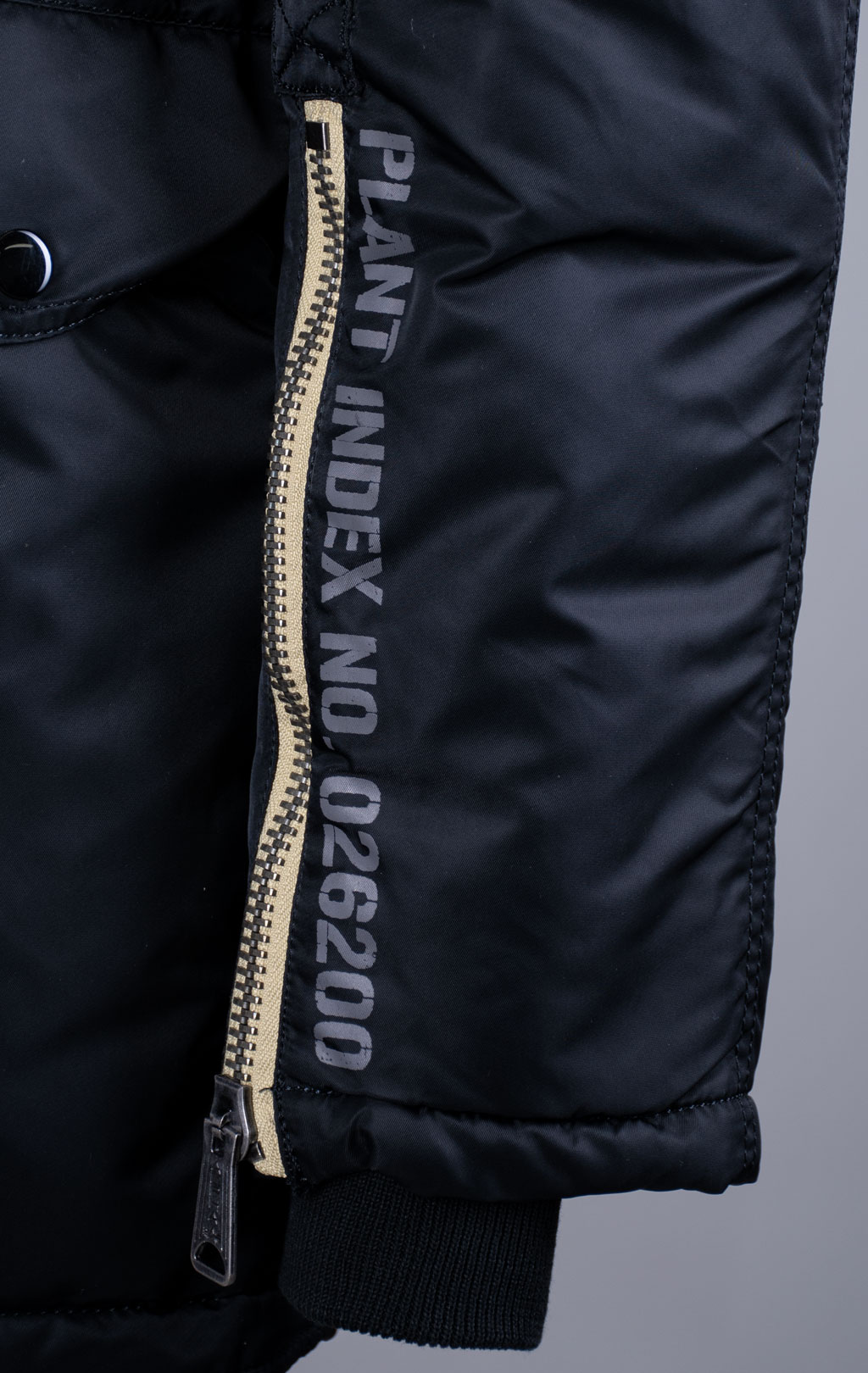 Аляска ALPHA INDUSTRIES N-3B ART VF натур. мех black 