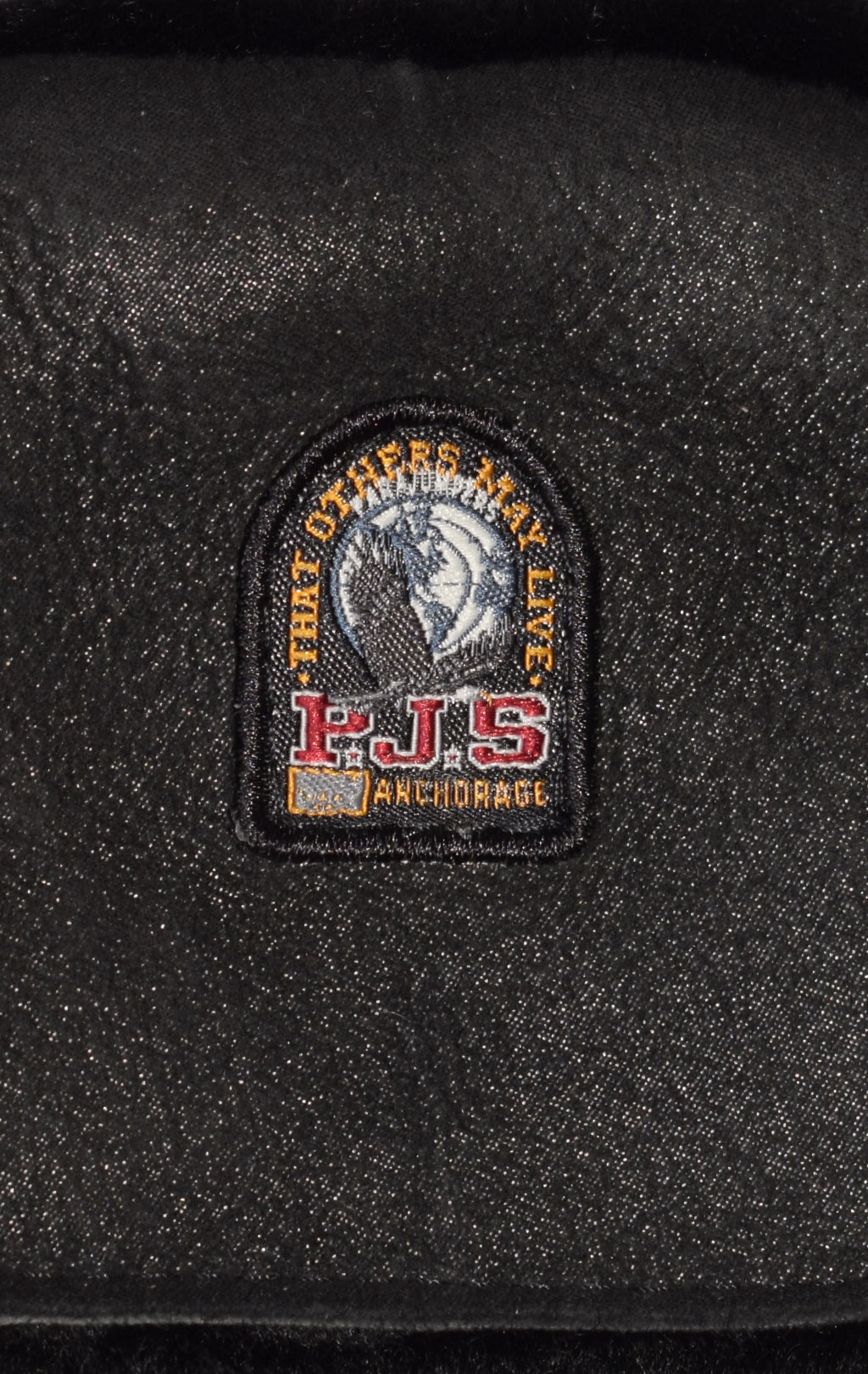 Женская панама PARAJUMPERS SHEARLING BUCKET HAT овчина FW 23/24 black 