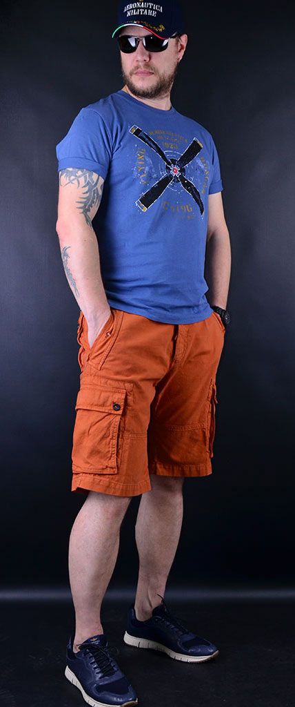 Футболка AERONAUTICA MILITARE azul (TS 1511)