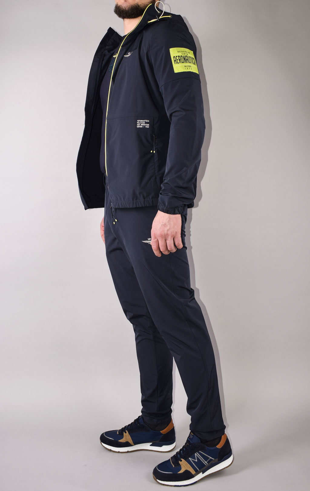 Ветровка AERONAUTICA MILITARE SS 22 m/CN dark navy (AB 1995) 