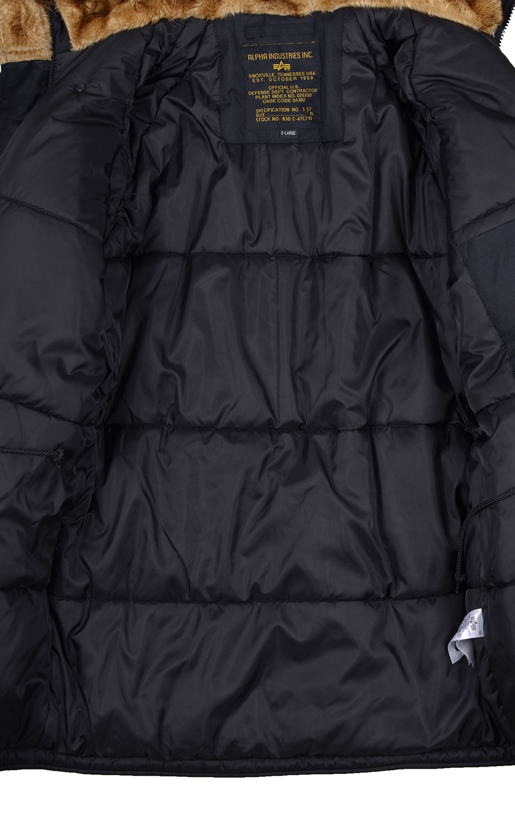 Аляска ALPHA INDUSTRIES EXPLORER big size black 