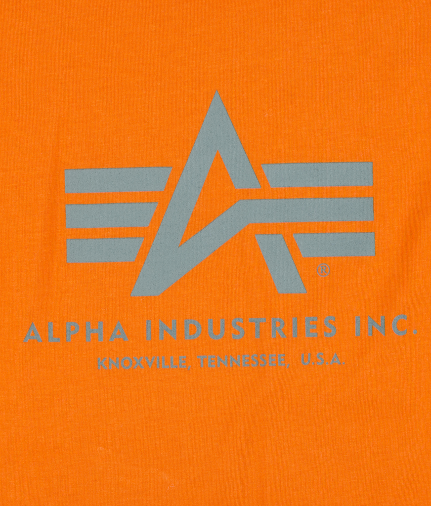 Футболка ALPHA INDUSTRIES BASIC T orange 