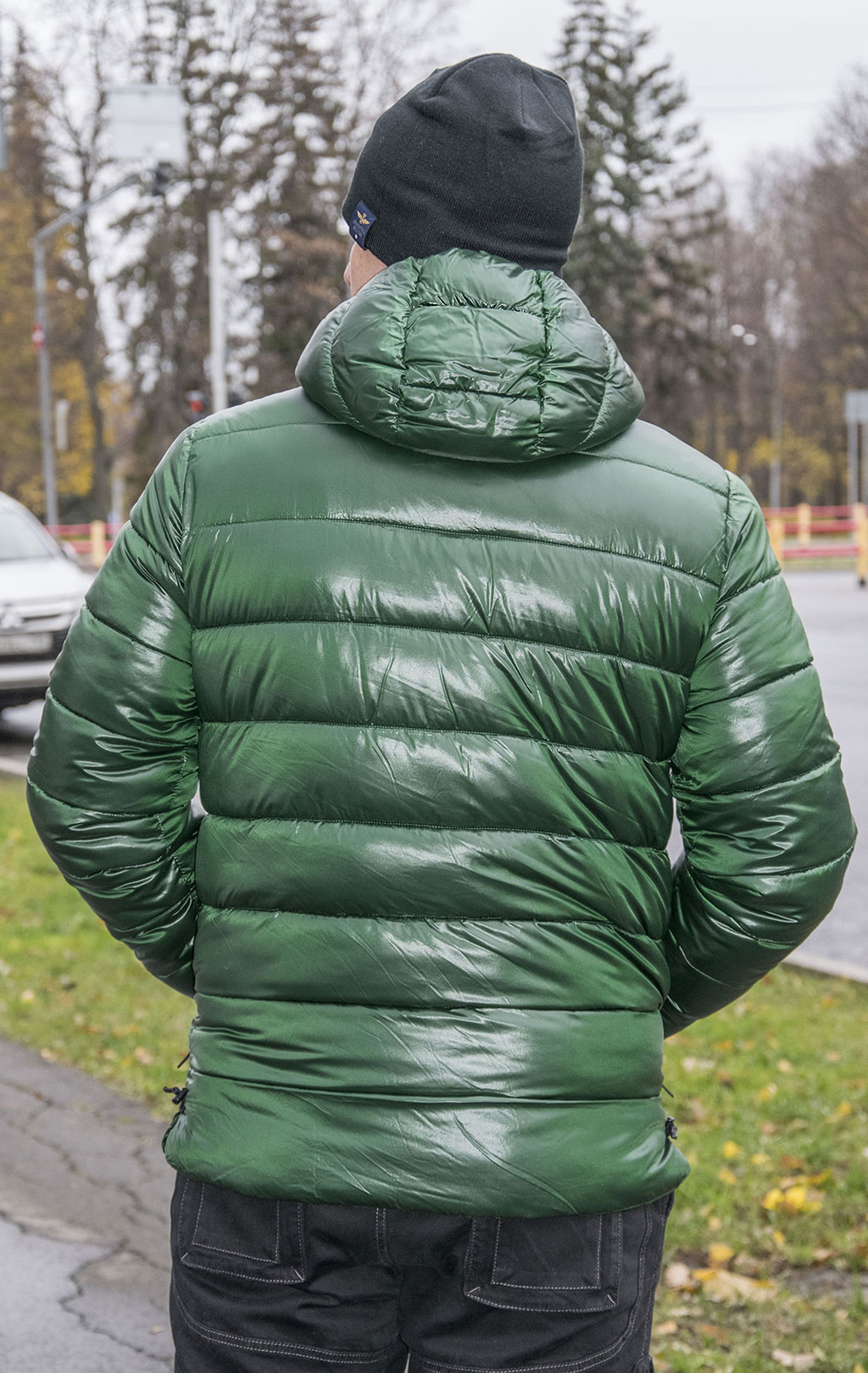 Куртка с капюшоном AERONAUTICA MILITARE big size FW 22/23 m/CN verde scuro (AB 2029) 