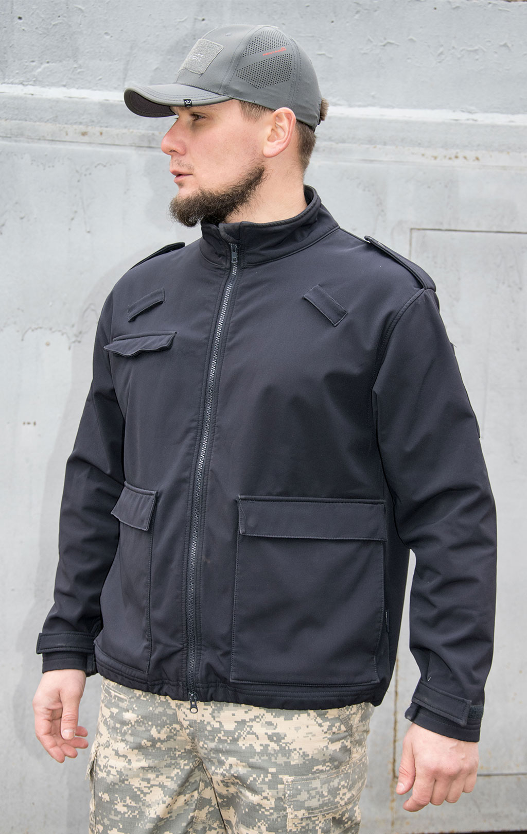 Ветровка Soft Shell navy б/у Англия