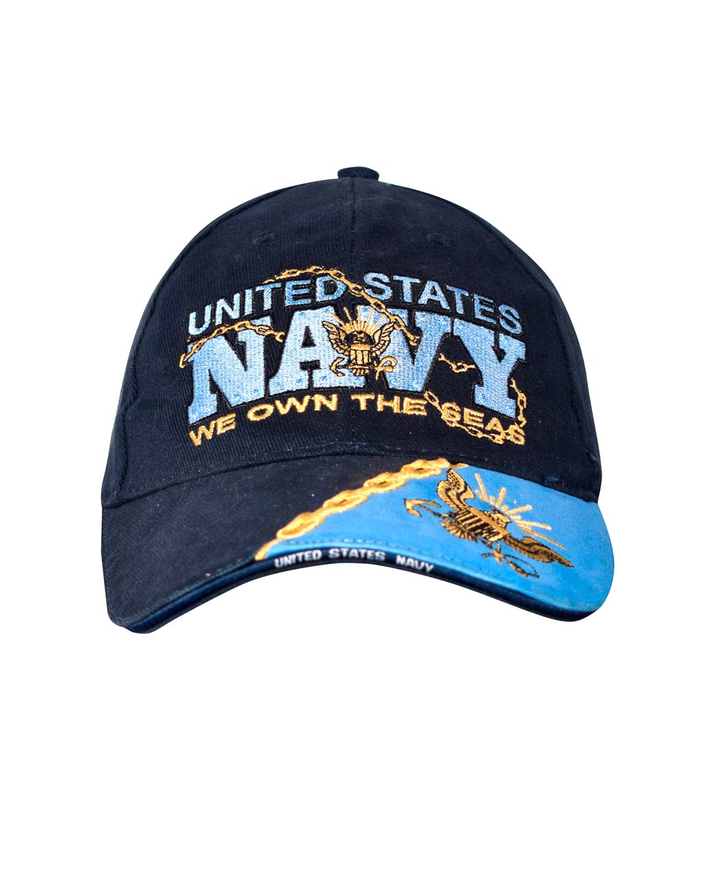 Бейсболка EC NAVY we own the seas navy (5667) 