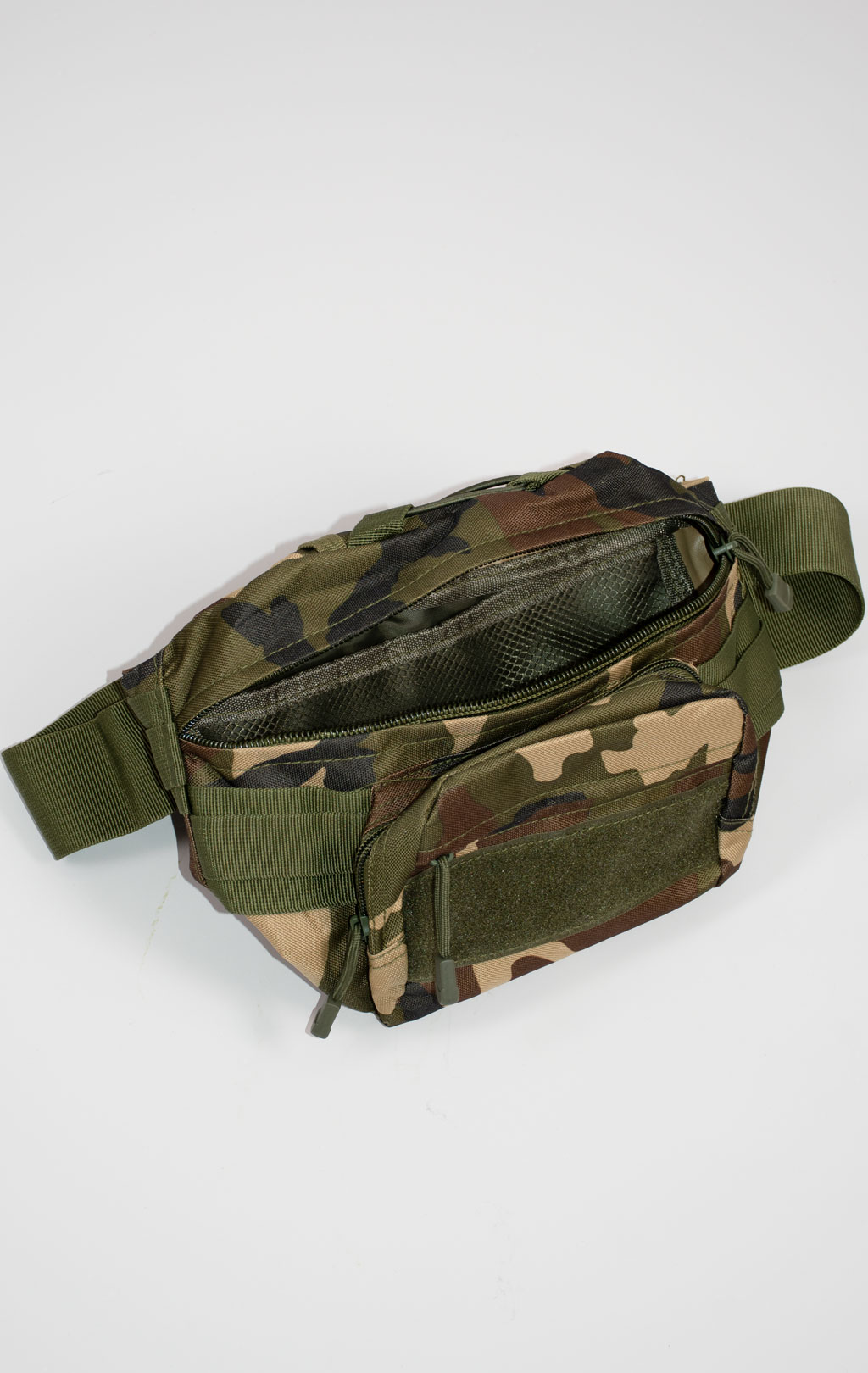 Сумка поясная SABADO 25x8x8 camo woodland b-7048 