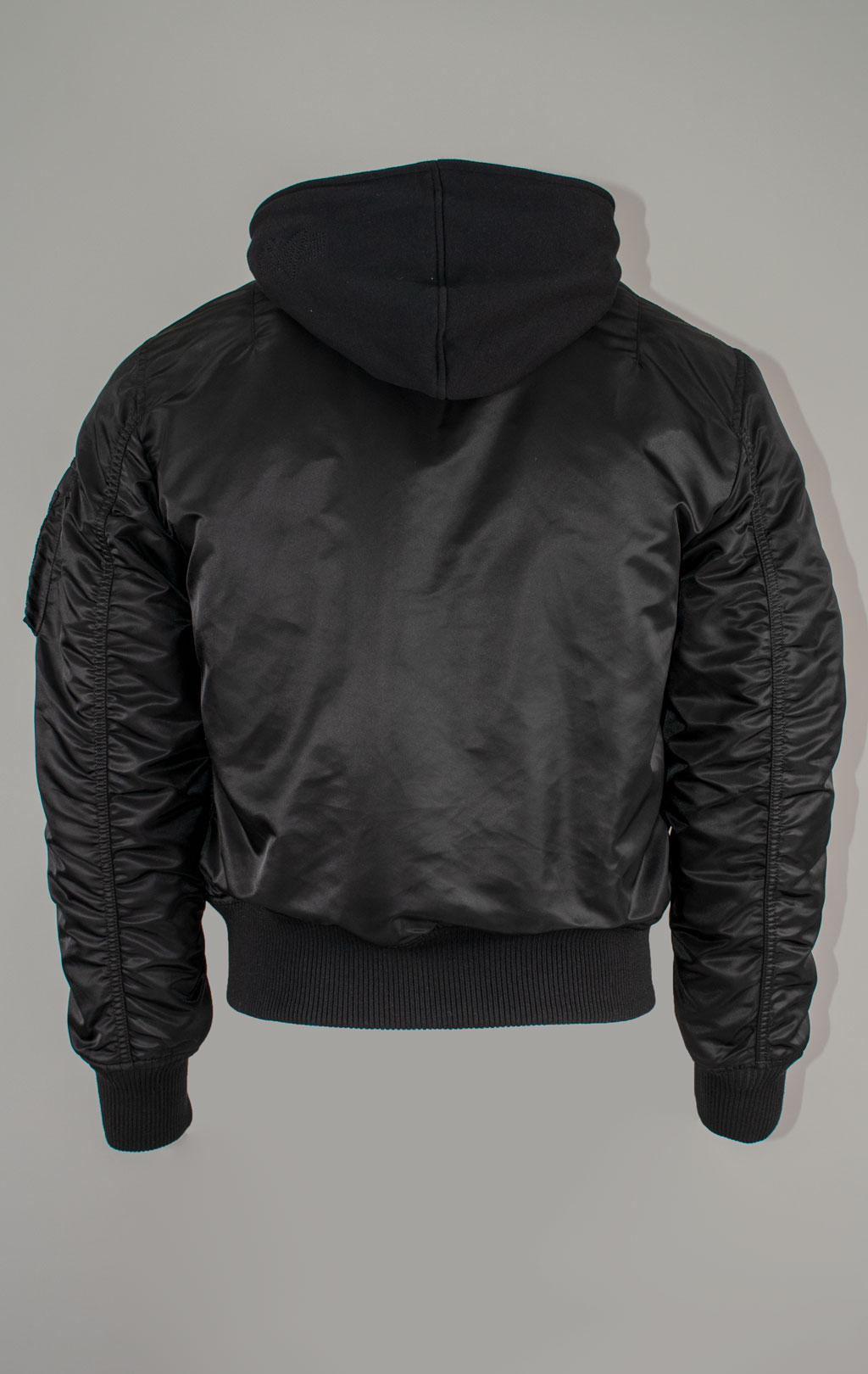 Куртка-бомбер лётная ALPHA INDUSTRIES D-Tec MA-1 black/black 