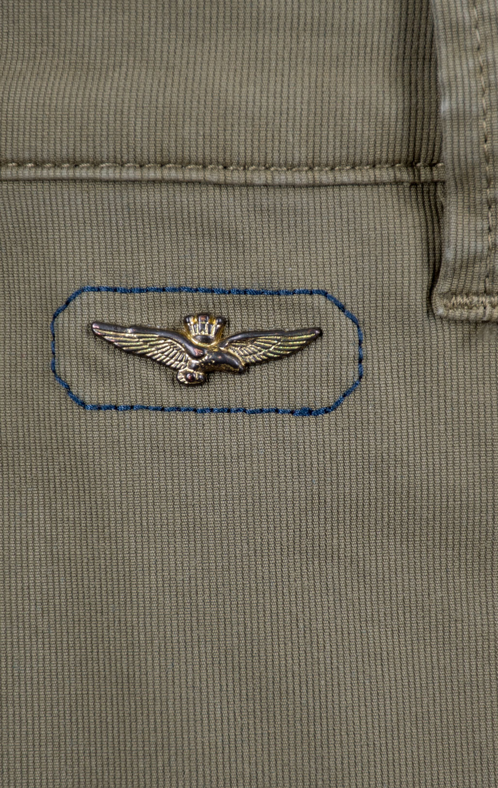 Брюки-карго AERONAUTICA MILITARE big size SS 26/AL green (PA 1329) 