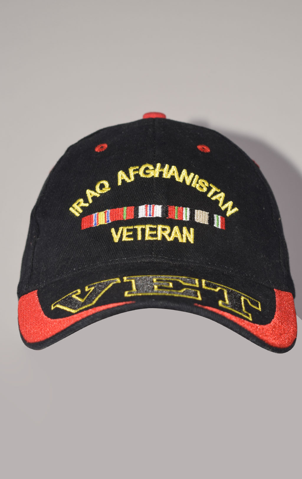 Бейсболка EC IRAQ AFGANISTAN VETERAN black (5734) 