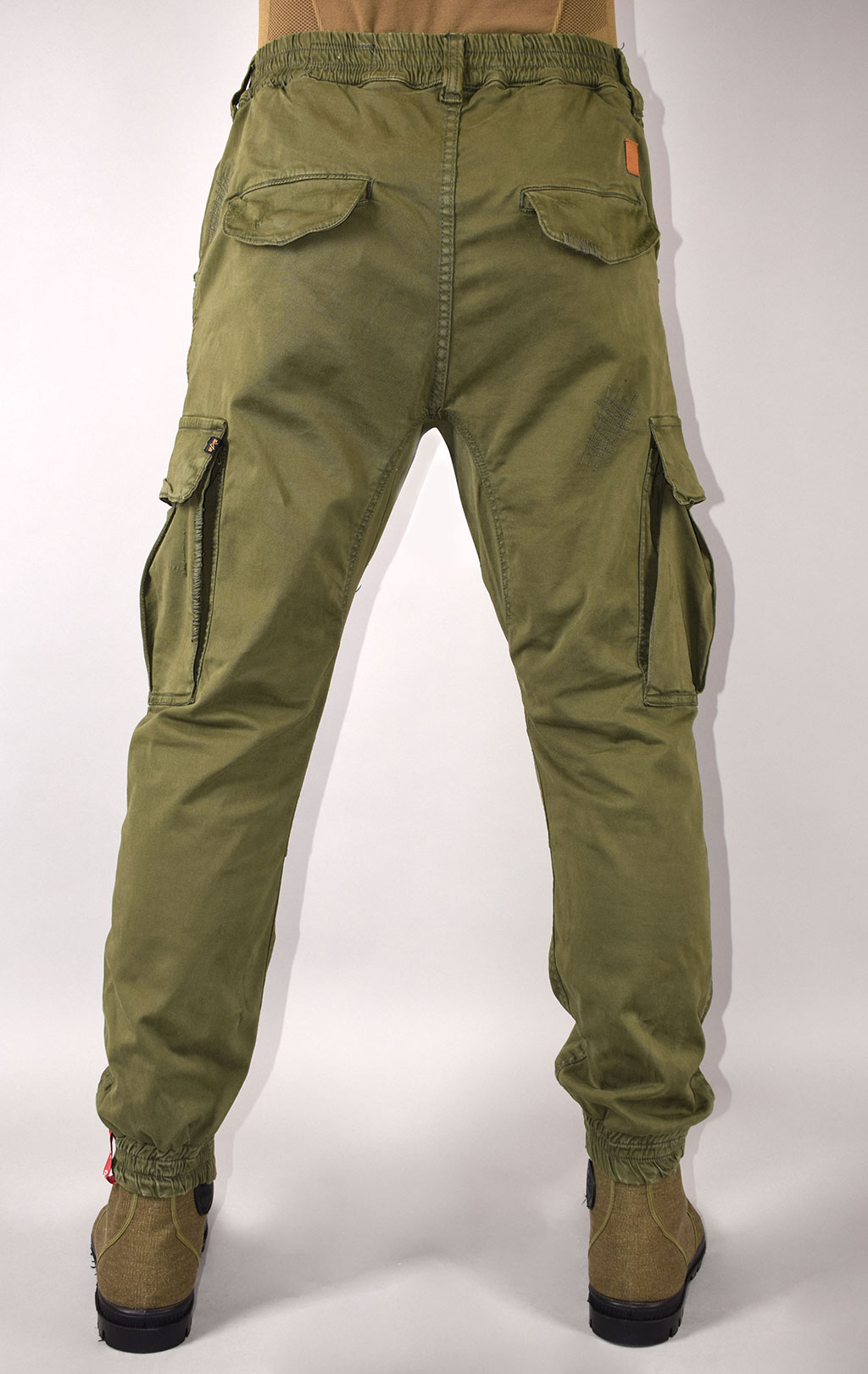 Брюки-карго ALPHA INDUSTRIES AIRMAN VINTAGE dark olive 