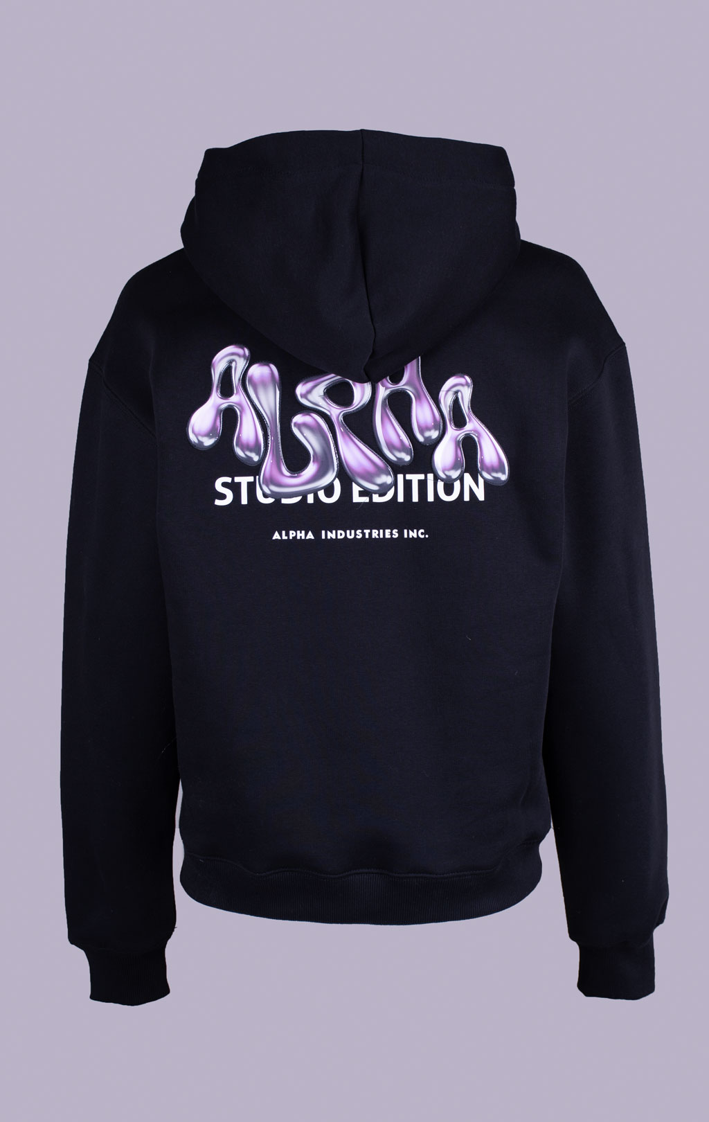 Женская толстовка ALPHA INDUSTRIES STUDIO EDITION BP HOODIE black 