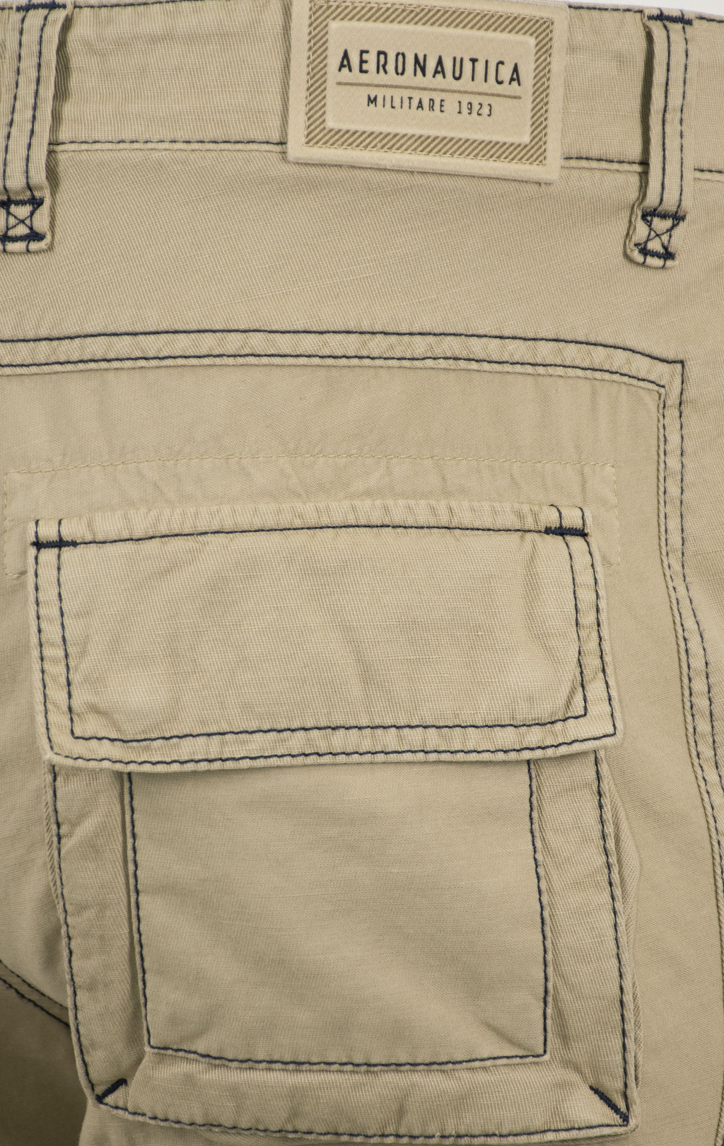 Брюки-карго AERONAUTICA MILITARE ANTI-G SS 25 m/AL antelope beige washed (PA 1663) 