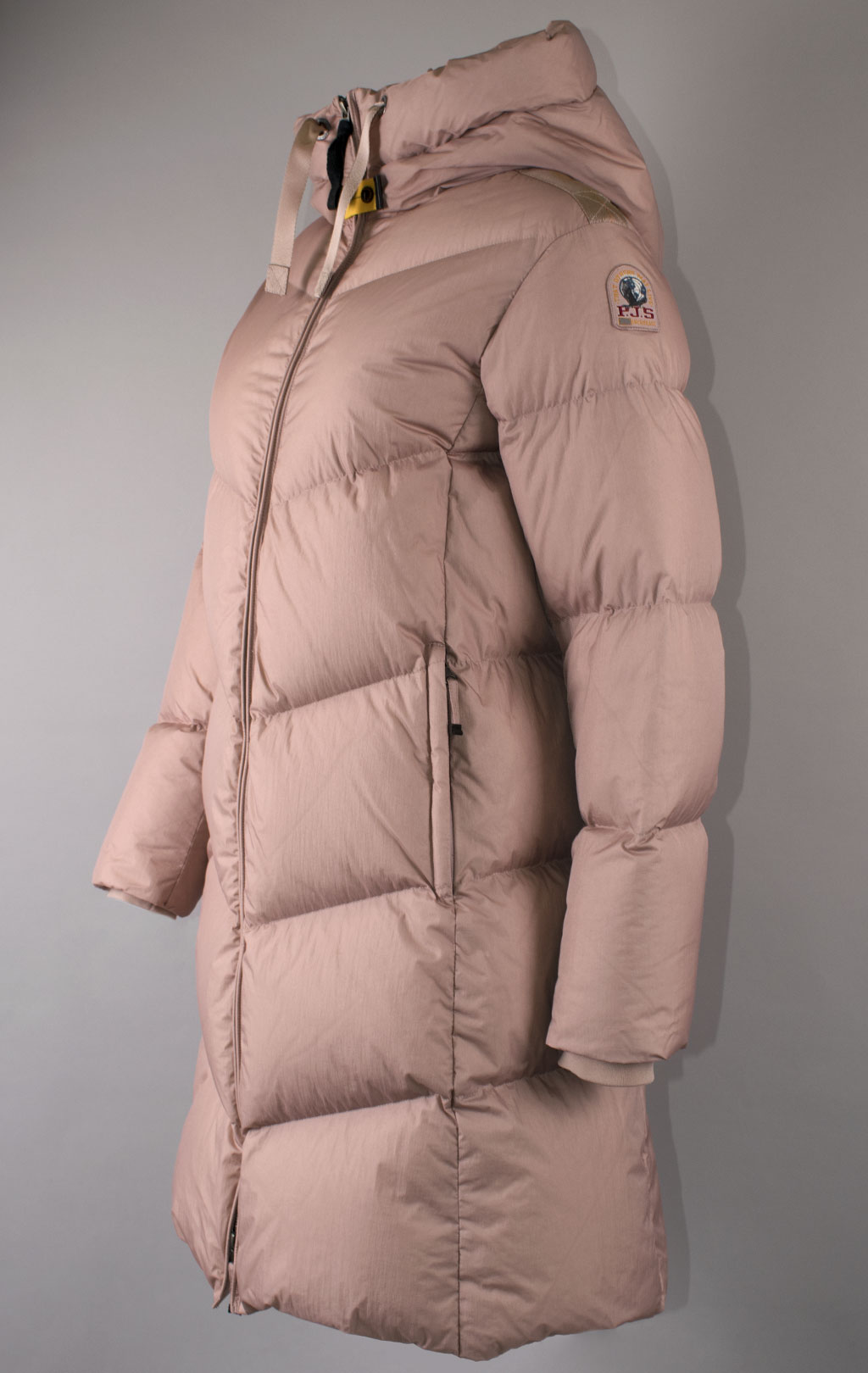 Женское пальто пуховое PARAJUMPERS RINDOU FW 22/23 silver pink 