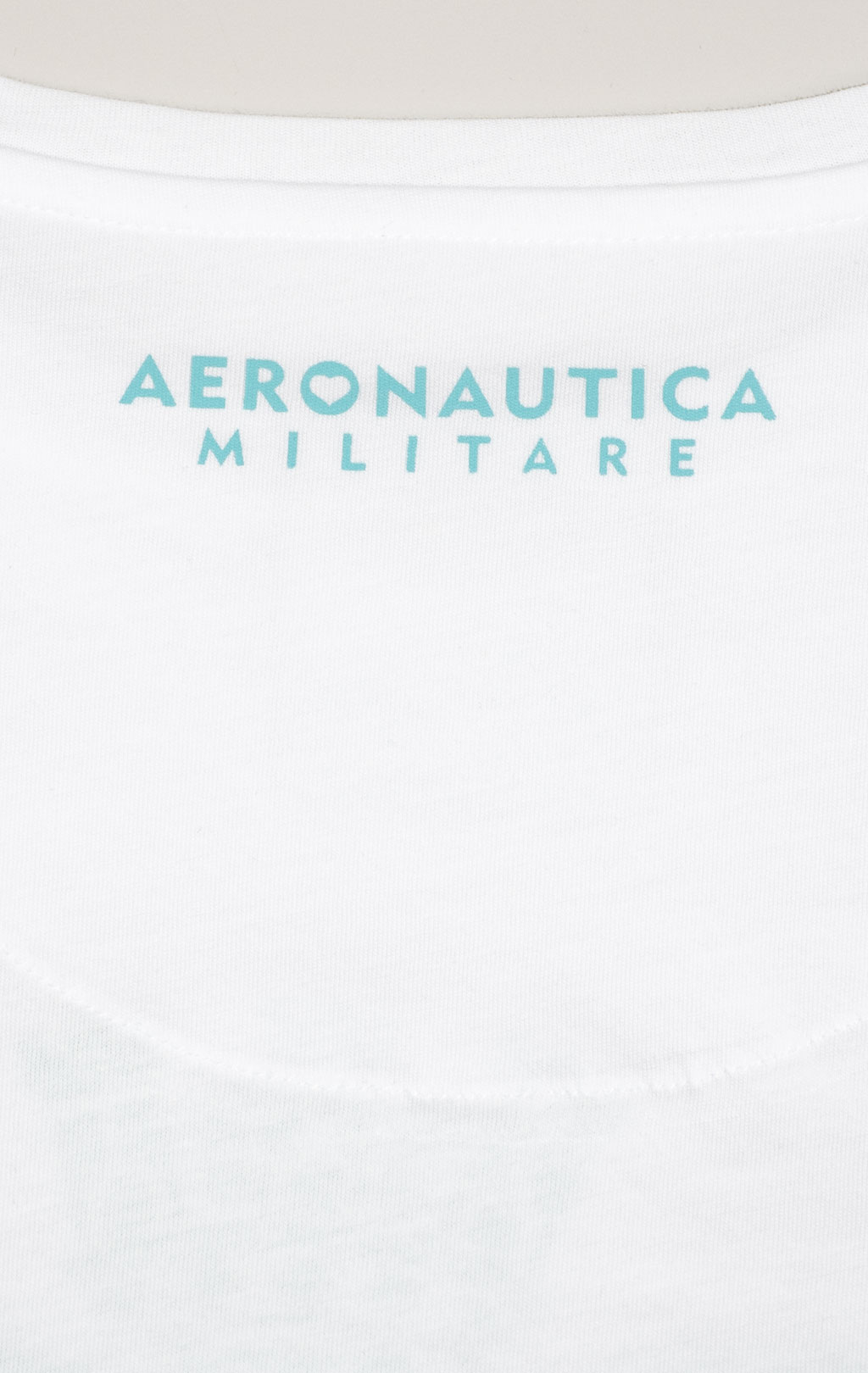 Женская футболка AERONAUTICA MILITARE SS 24/TR bianco ottico (TS 2223) 