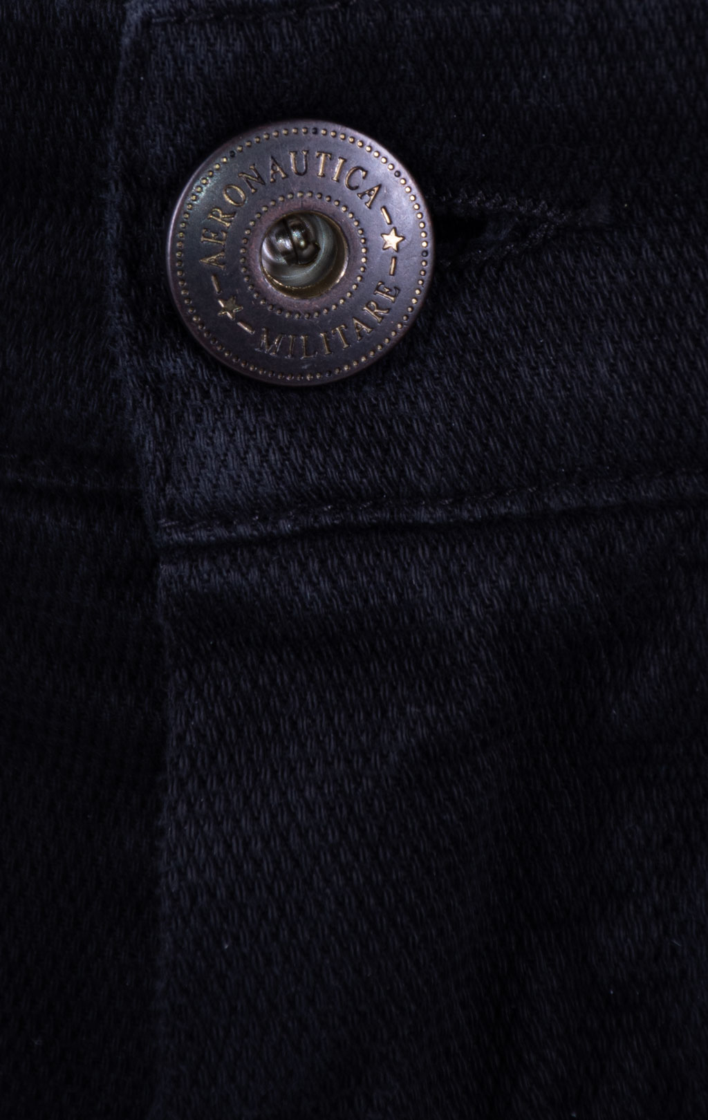 Брюки-карго AERONAUTICA MILITARE ANTI-G плотные FW 26/27/AL jet black (PA 1664) 