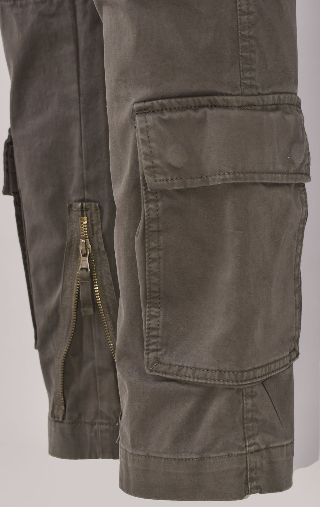 Брюки-карго AERONAUTICA MILITARE ANTI-G плотные FW 23/24/AL brown (PA 1557) 