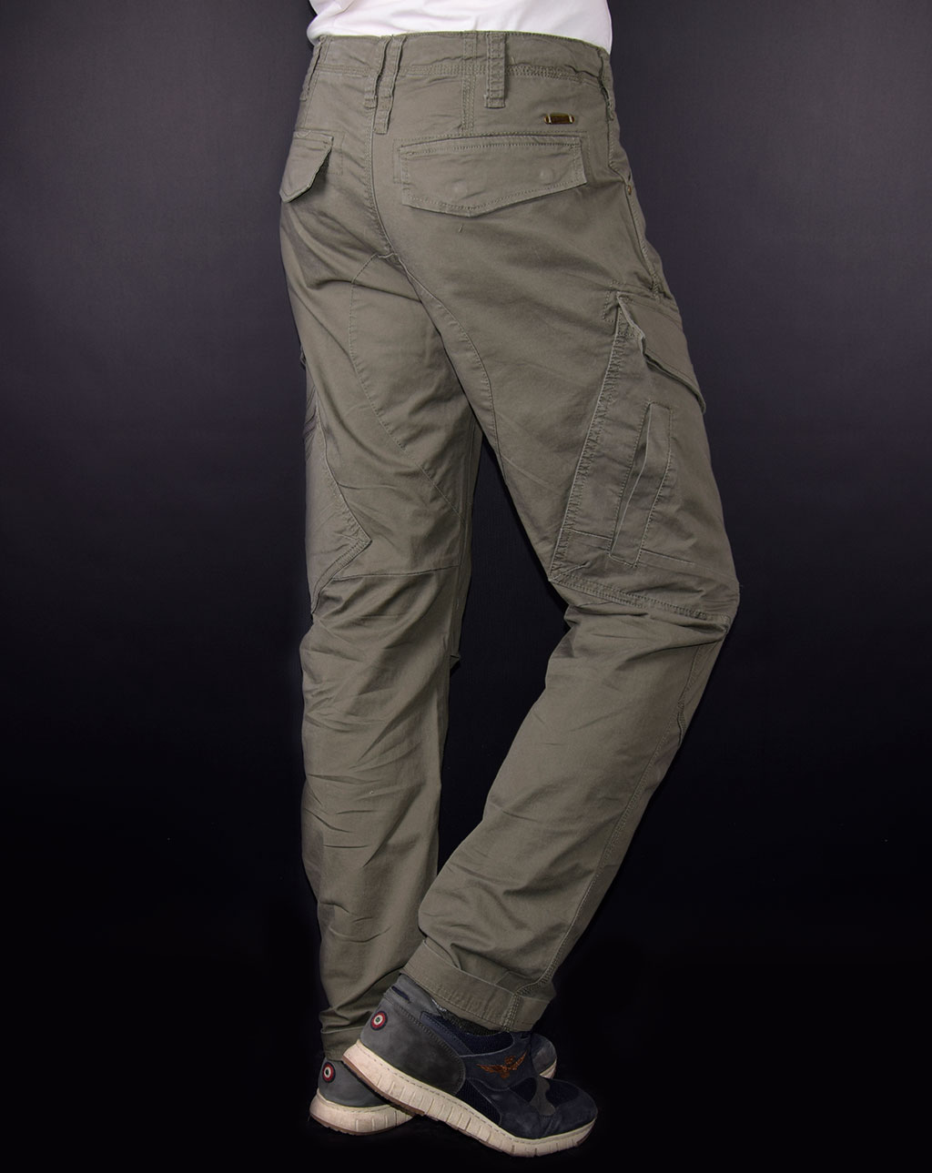 Брюки-карго BRANDIT Adven Slim Fit olive 