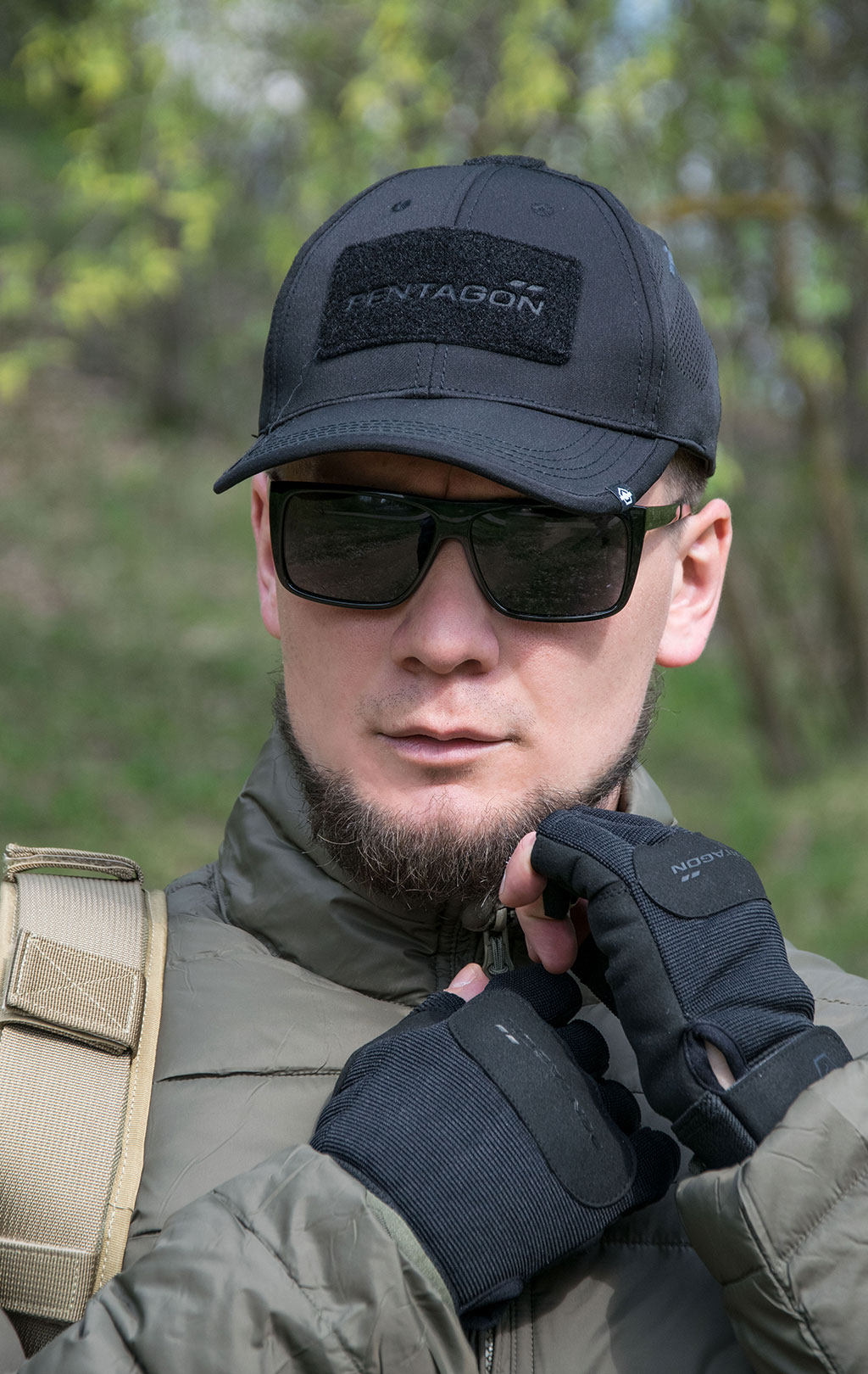 Бейсболка Pentagon AEOLUS полиэстер black 13039 