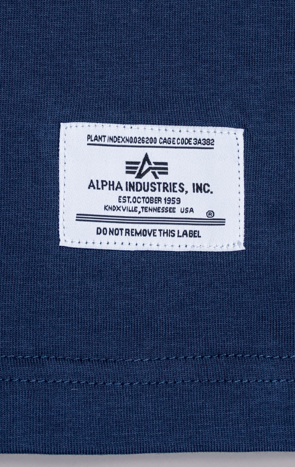 Футболка ALPHA INDUSTRIES RELAXED TEE SS 26 rep. blue 