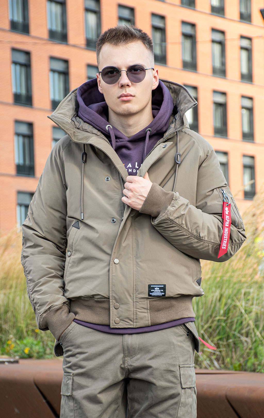 Аляска ALPHA INDUSTRIES ALTITUDE N-2B FW 24/25 coyote brown 