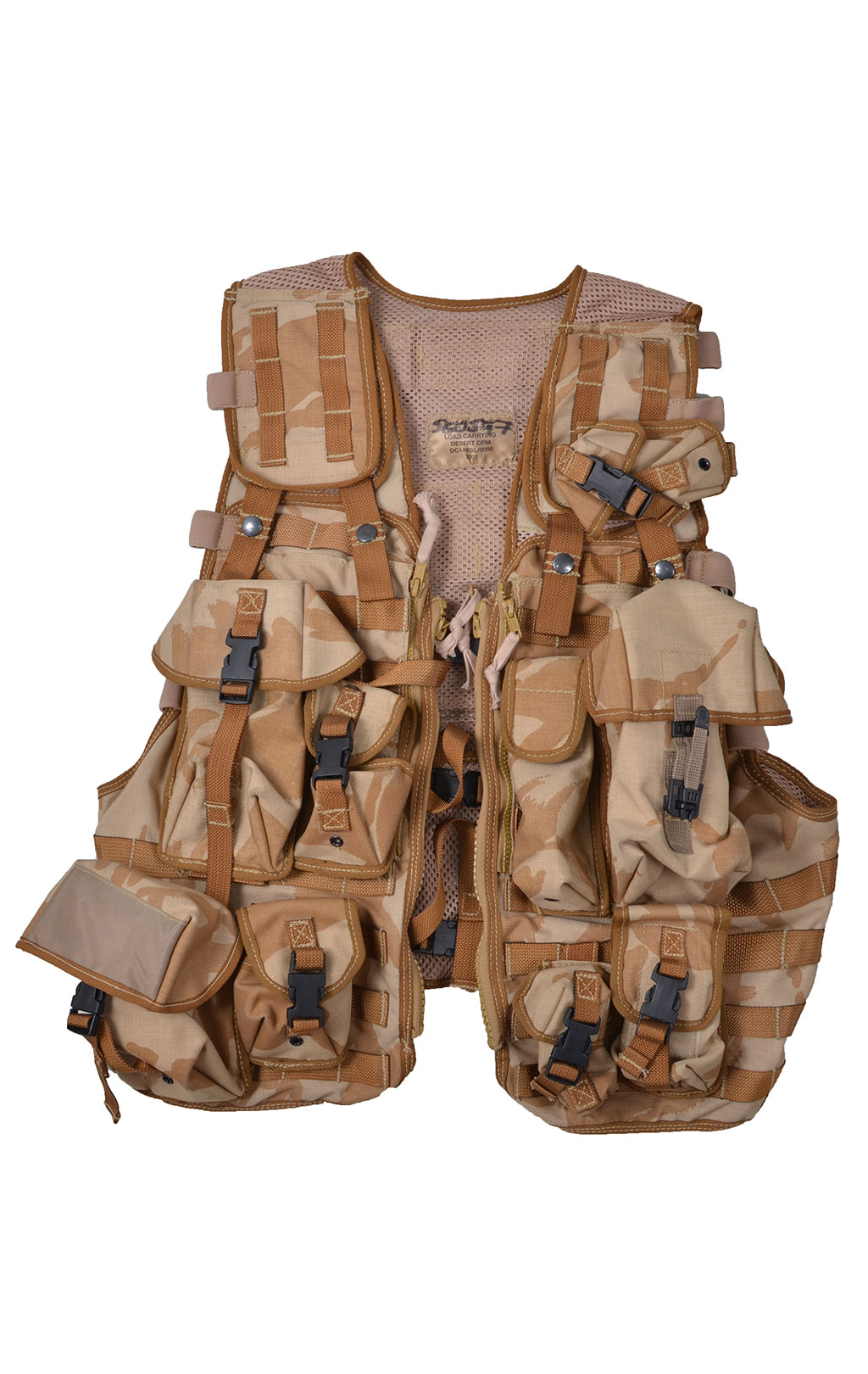 Жилет MOLLE с подсумками dpm desert б/у Англия