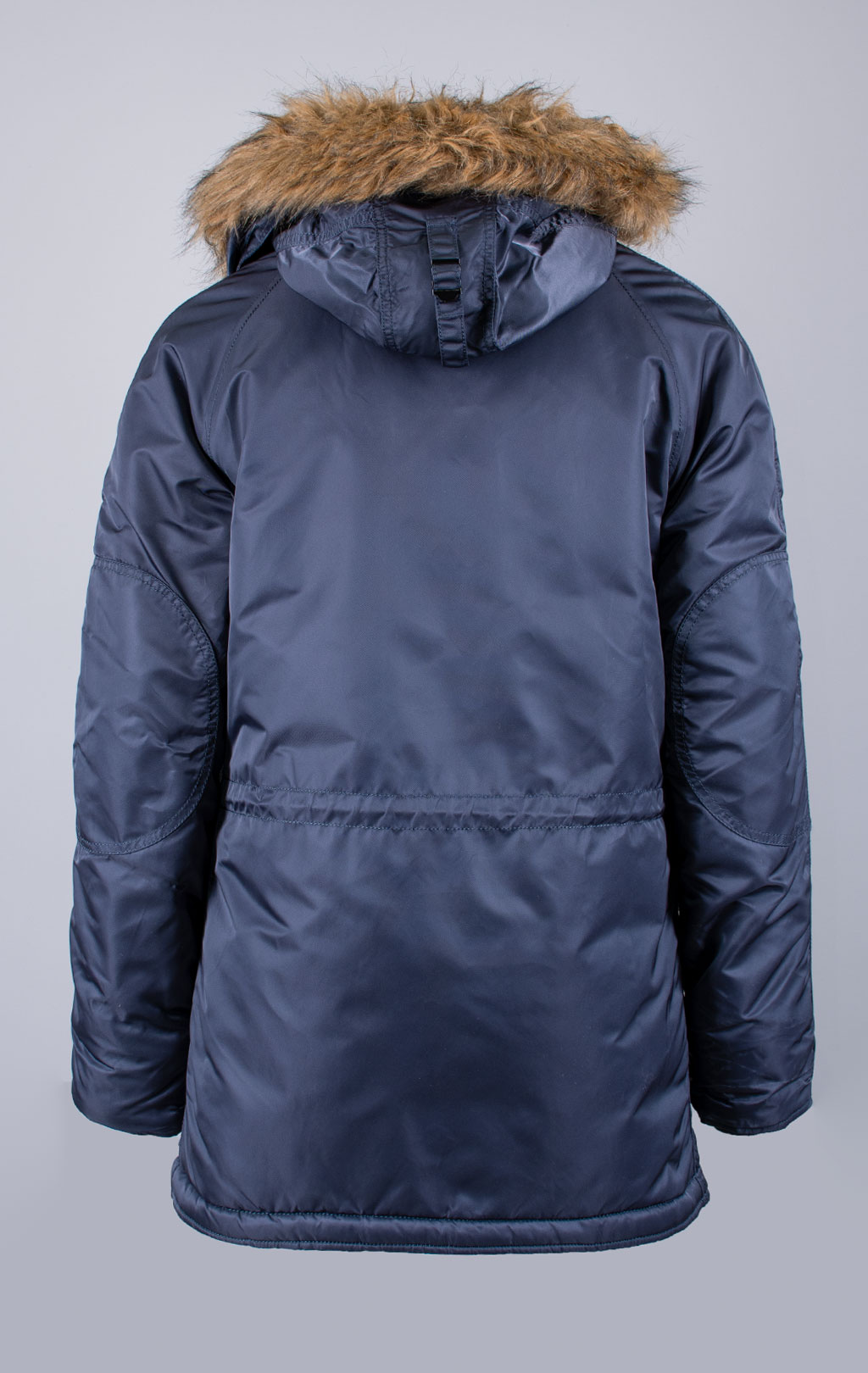 Аляска ALPHA INDUSTRIES SLIM FIT GEN-I big size N-3B steel blue/orange 
