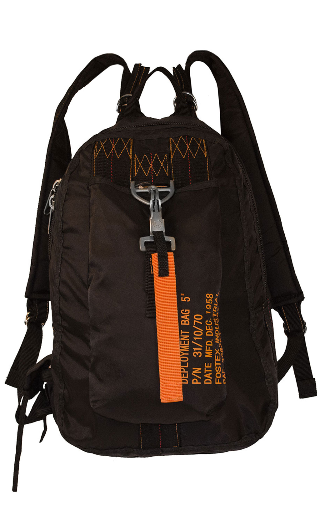 Рюкзак парашютный Fostex №5 black 