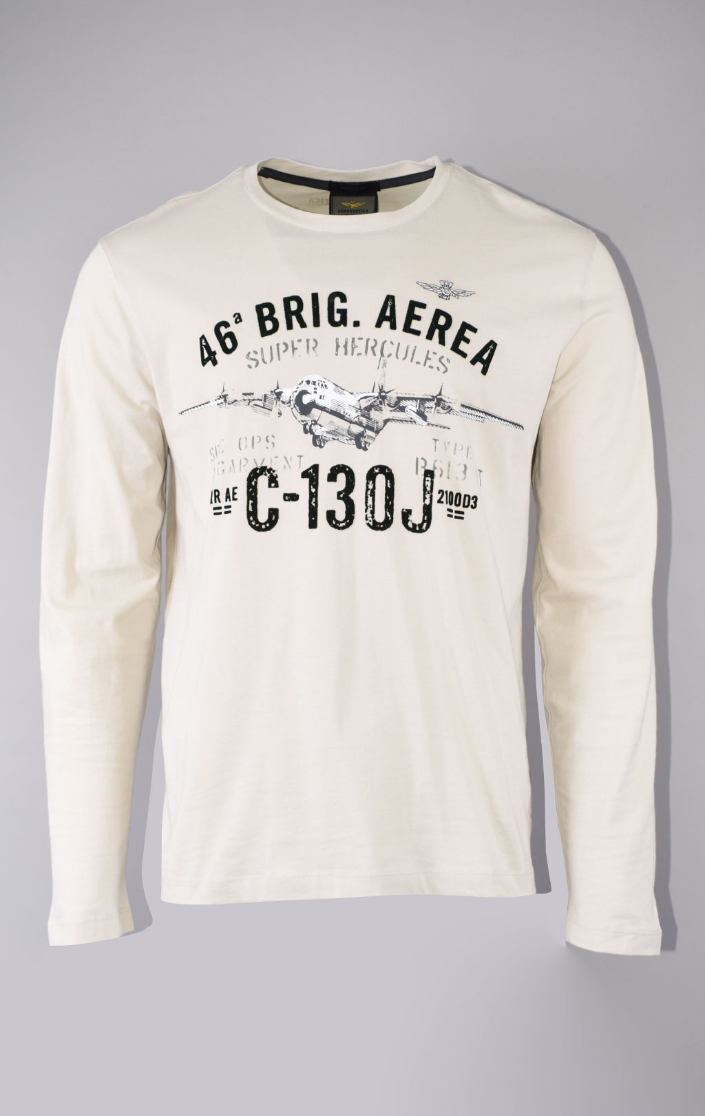 Лонгслив AERONAUTICA MILITARE FW 23/24/TR ghiaccio (TS 2144) 