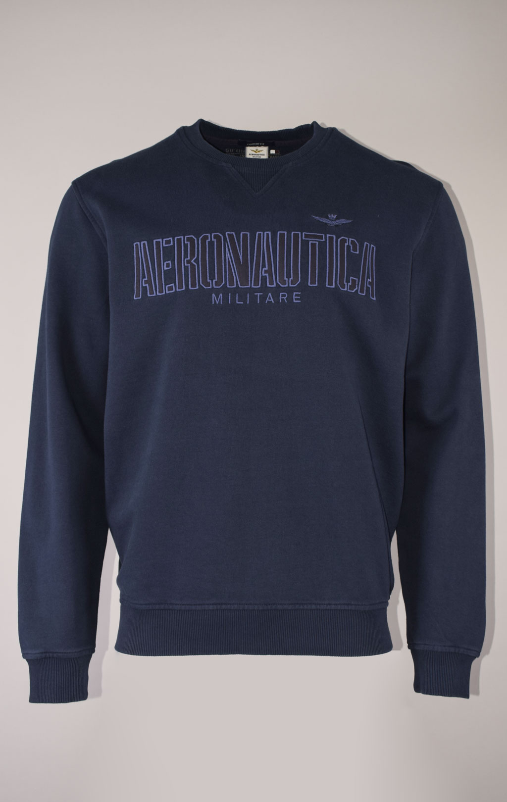 Свитшот AERONAUTICA MILITARE FW 23/24/TR dark blue (FE 1804) 