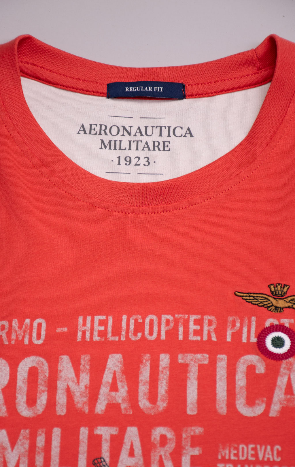 Футболка AERONAUTICA MILITARE SS 26/BD paprica (TS 2528) 