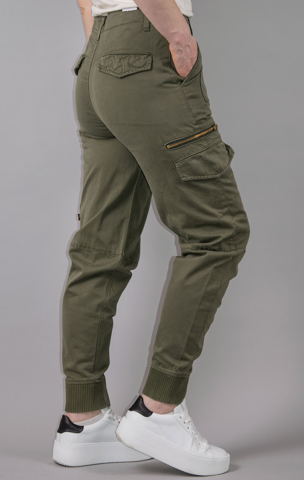 Брюки-карго ALPHA INDUSTRIES A-11 PANT dark olive 