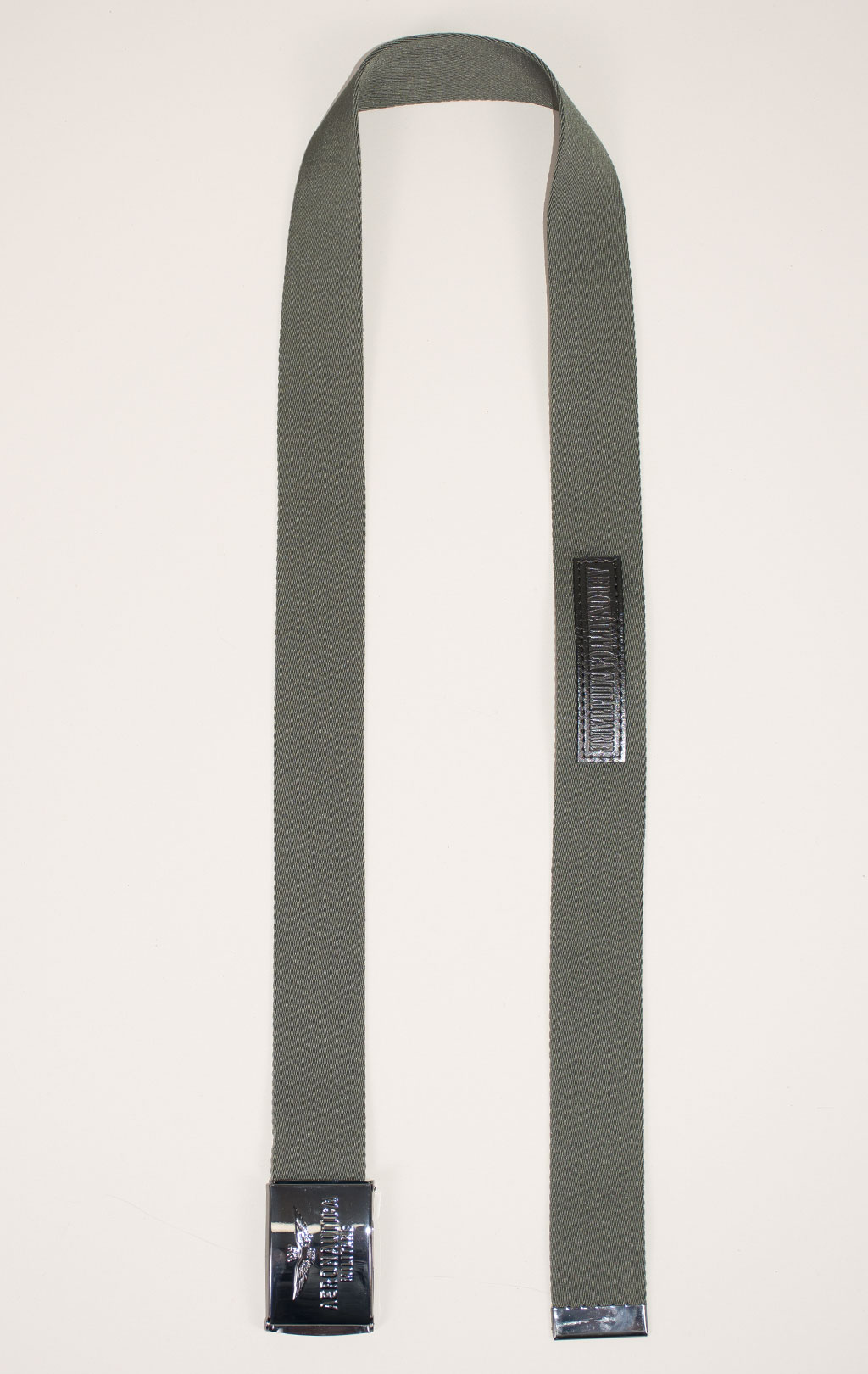 Ремень тканевый AERONAUTICA MILITARE FW 24/25/CN dark green (CI 299) 