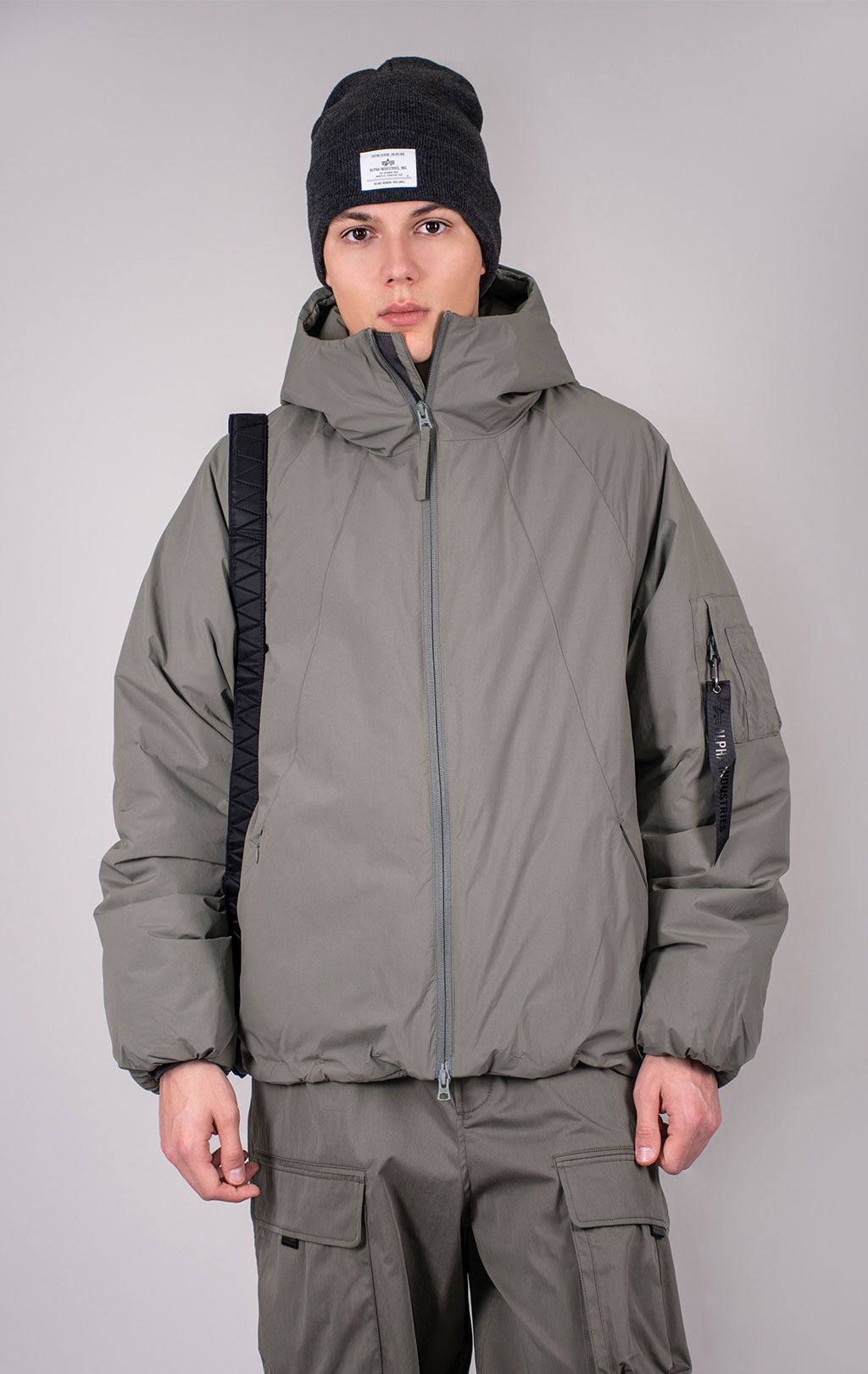 Куртка ALPHA INDUSTRIES INSULATED HOODED PARKA FW 24/25 field grey 