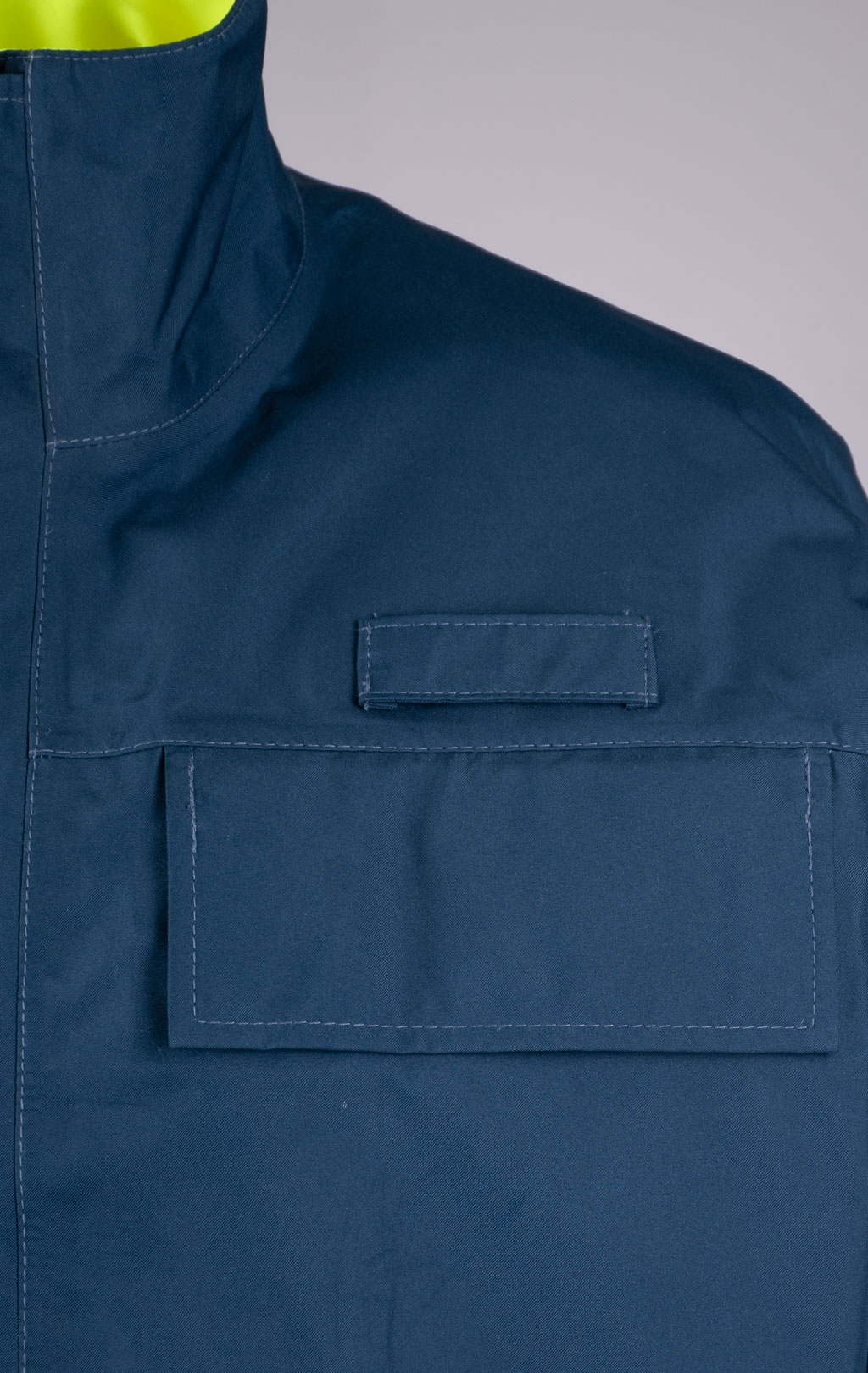 Куртка светоотражающая двусторонняя yellow/navy б/у Англия