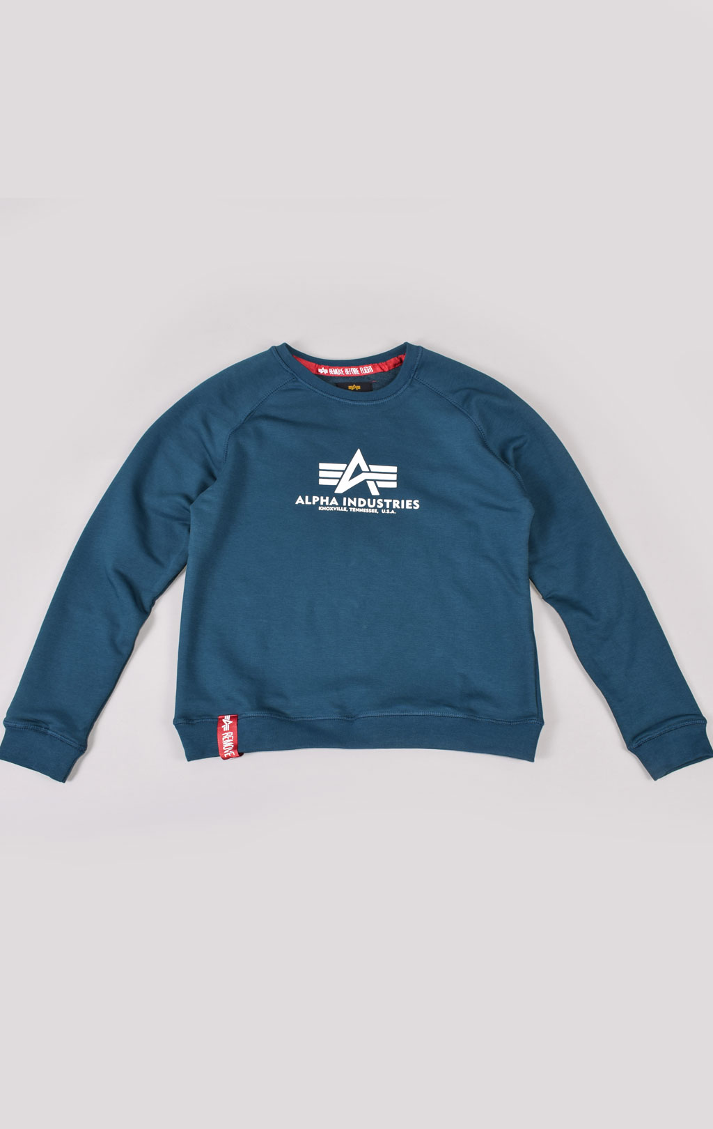 Женский свитшот ALPHA INDUSTRIES NEW BASIC SWEATER deep petrol 