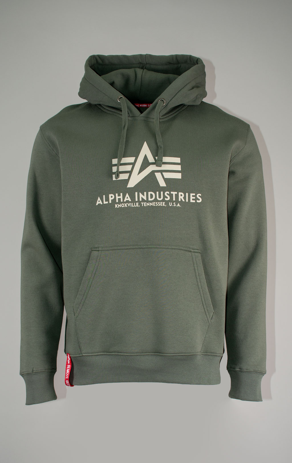 Толстовка ALPHA INDUSTRIES BASIC HOODY vintage green 