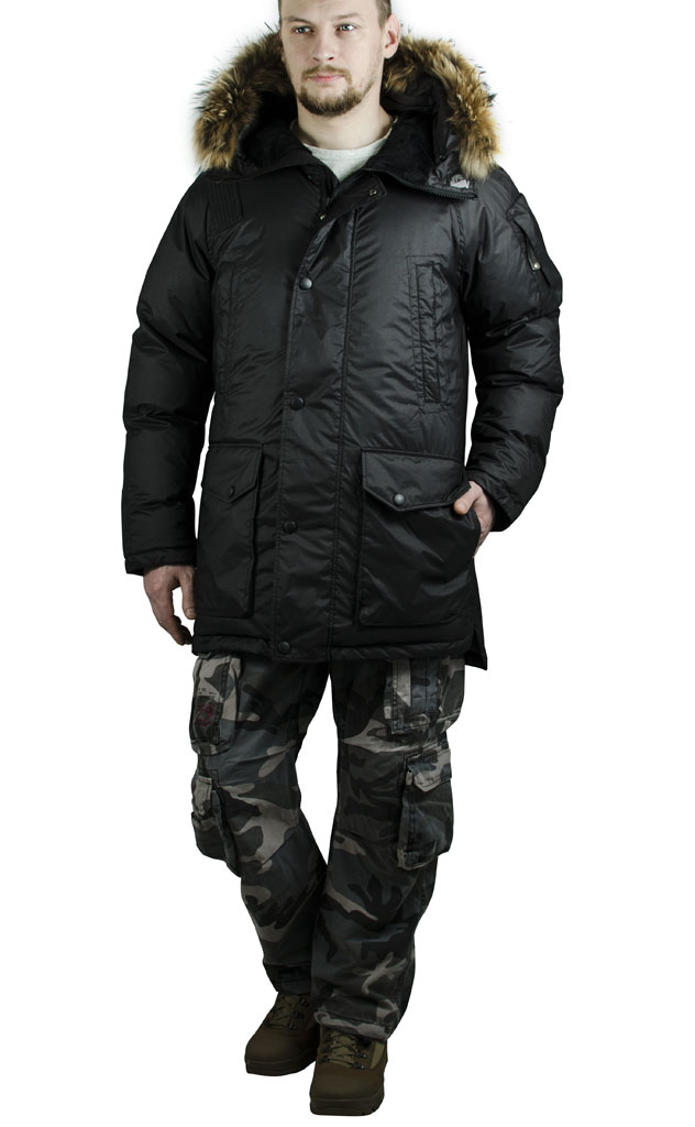 Куртка-аляска ARCTIC EXPLORER MIR-1 black 
