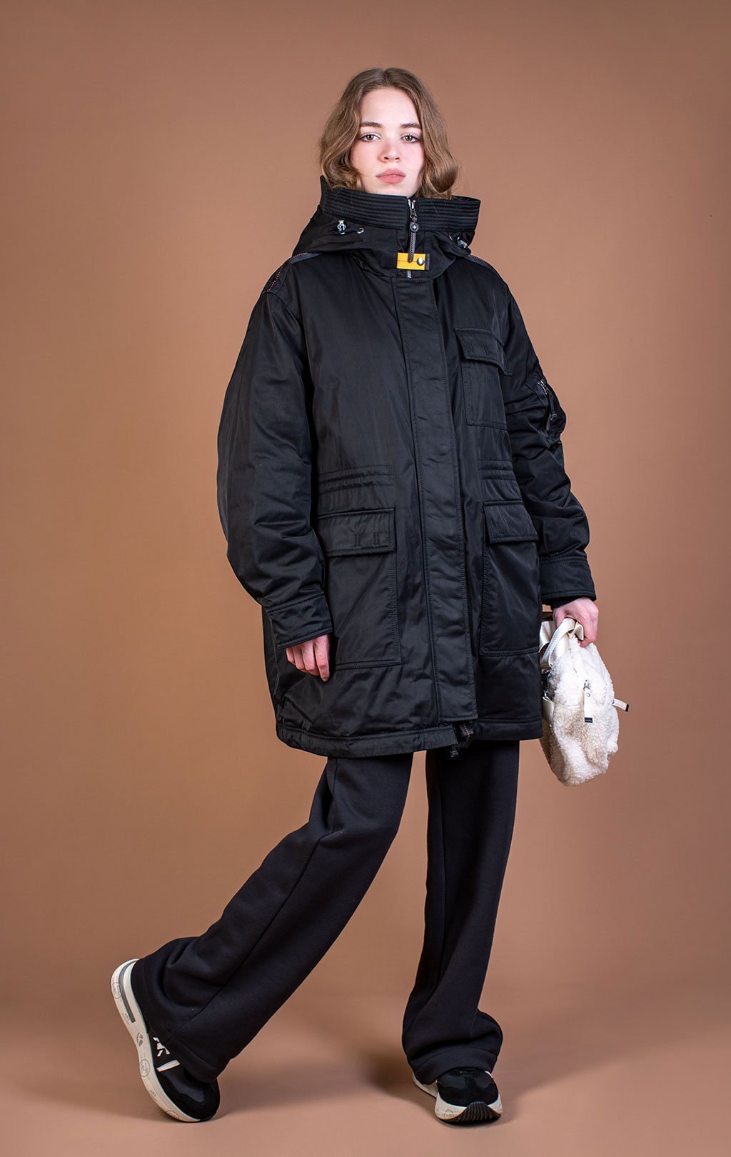 Женская куртка-пуховик PARAJUMPERS NETTIE FW 25/26 black 