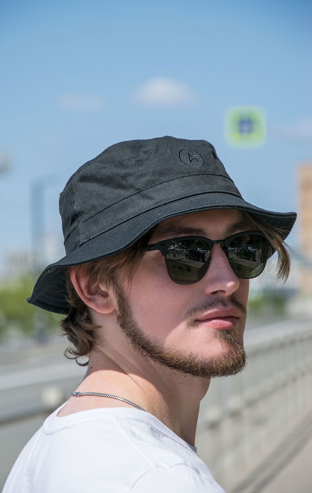 Панама ALPHA INDUSTRIES COTTON BUCKET HAT SS 23 black 