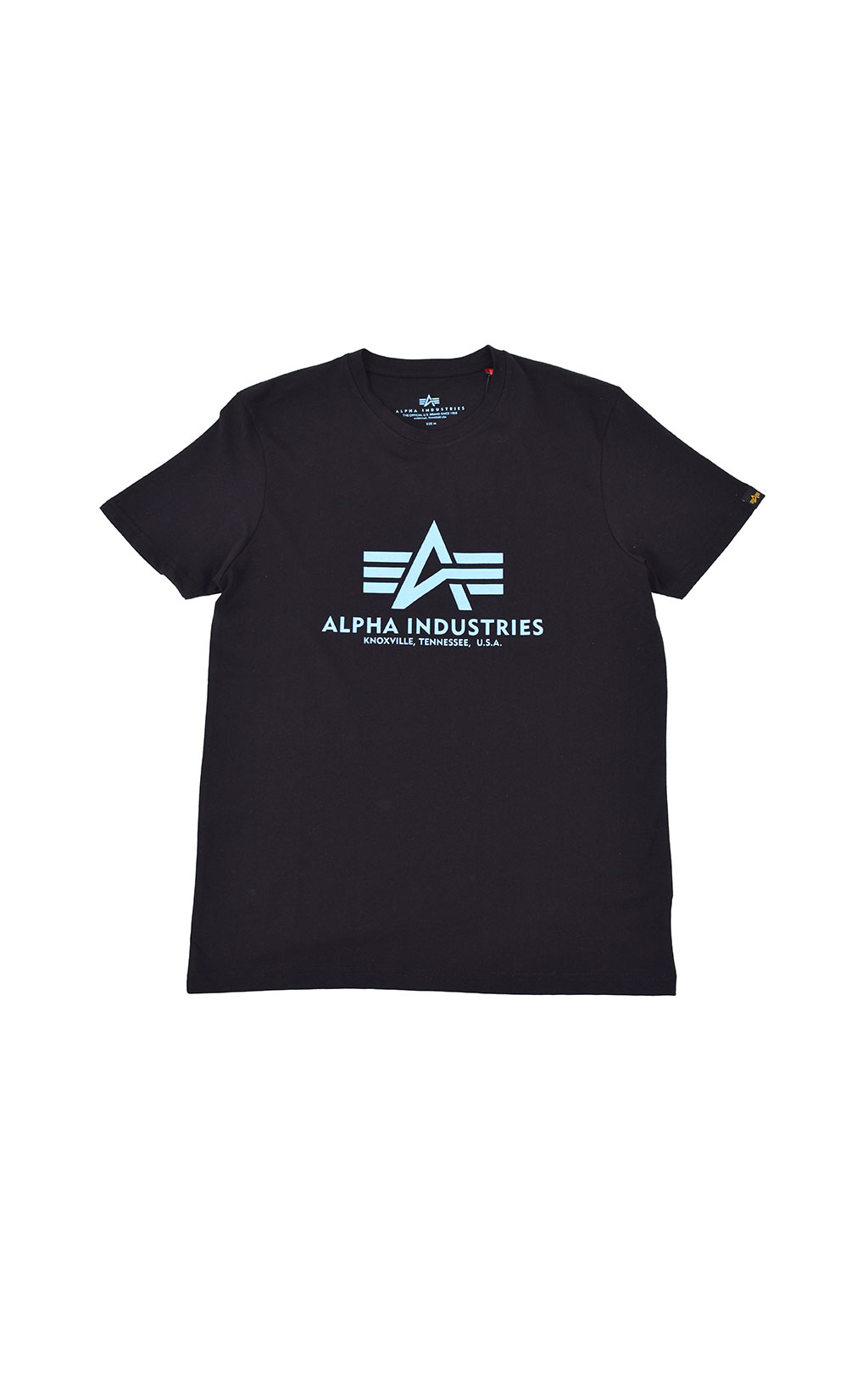 Футболка ALPHA INDUSTRIES BASIC T black/blue 