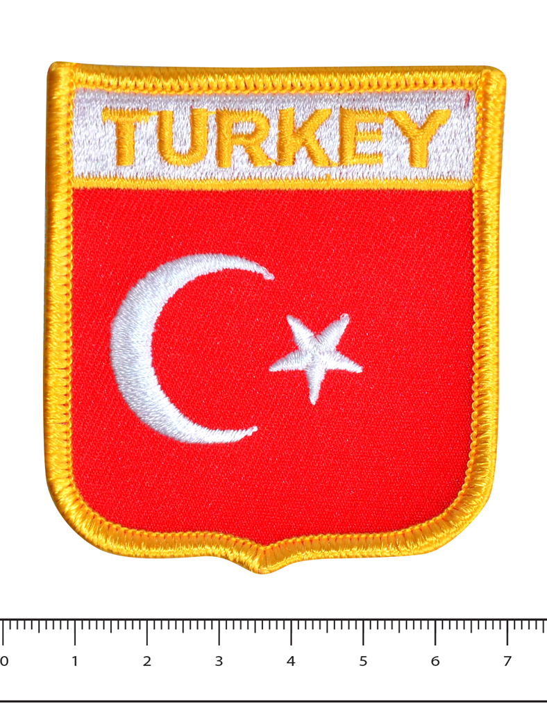 Нашивка флажок TURKEY (PM6313) 