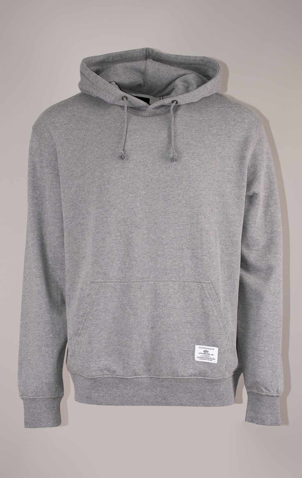 Толстовка ALPHA INDUSTRIES ESSENTIAL FRENCH TERRY HOODIE FW 24/25 medium charcoal heather 