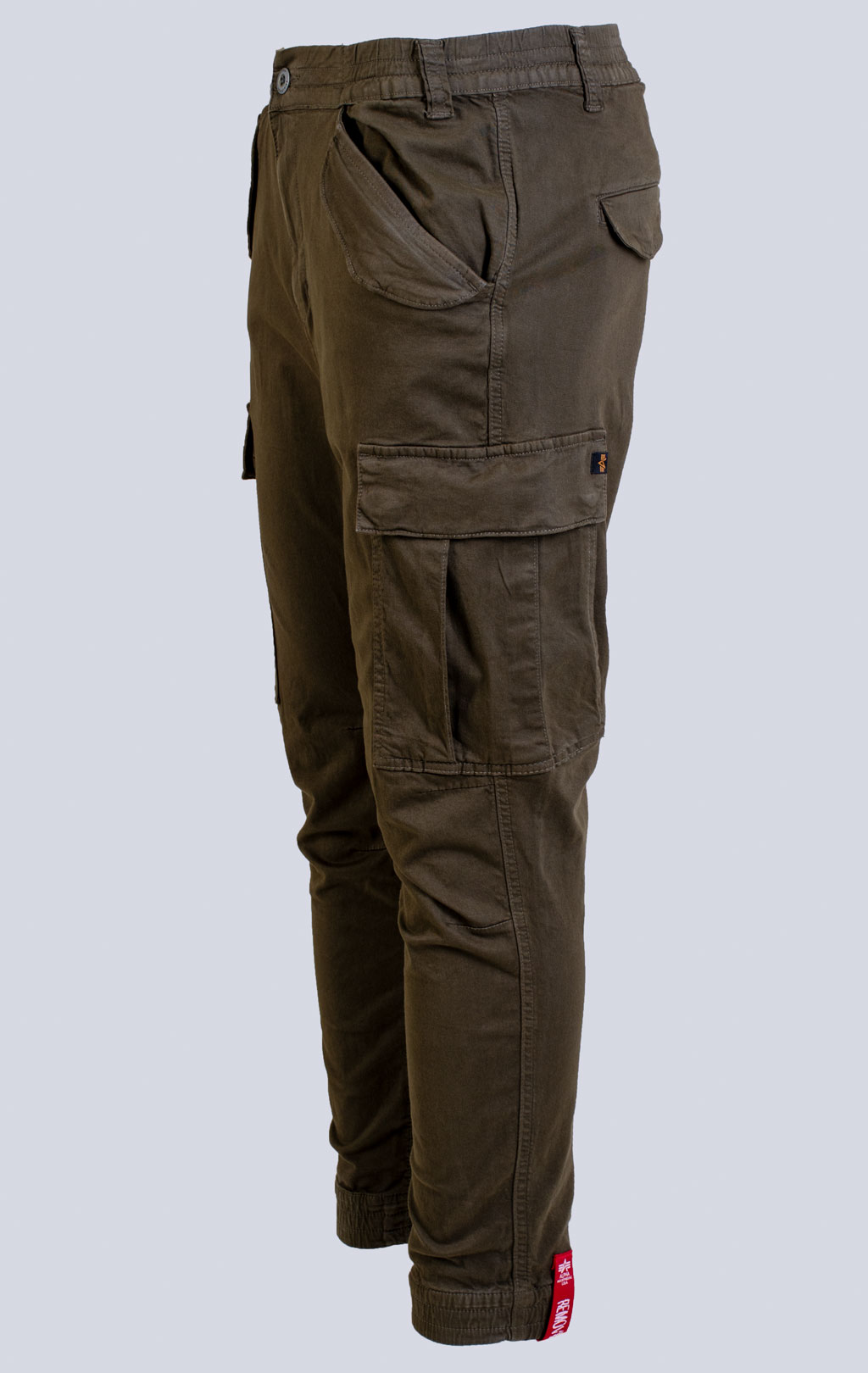Брюки-карго ALPHA INDUSTRIES AIRMAN black olive 