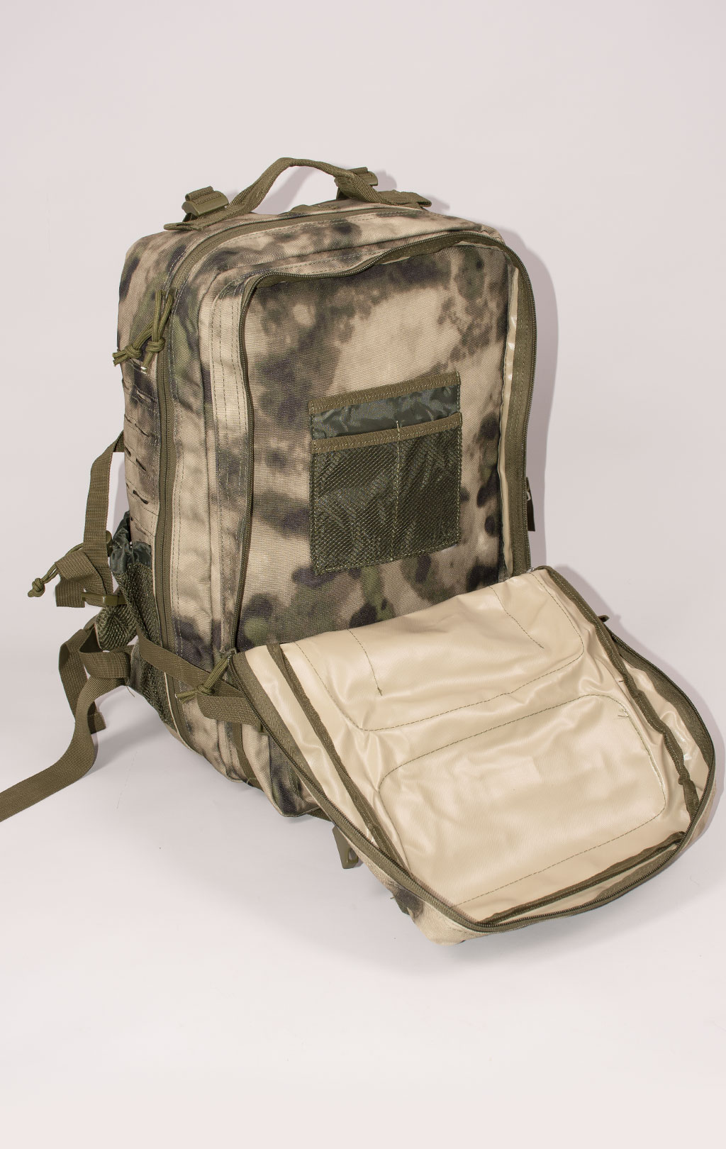 Рюкзак тактический ASSAULT 40L side laser cut green camo BS-1561-3 Китай