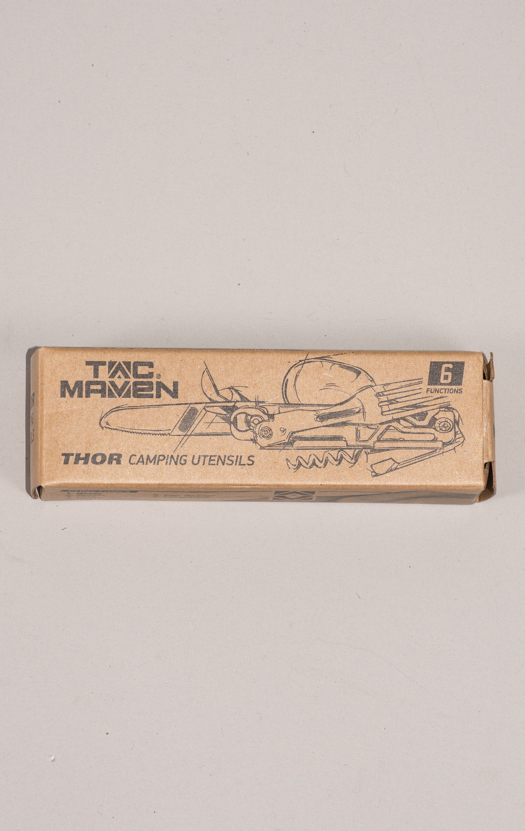 Столовый набор Pentagon/Tac-Maven THOR CAMPING складной silver D19010 