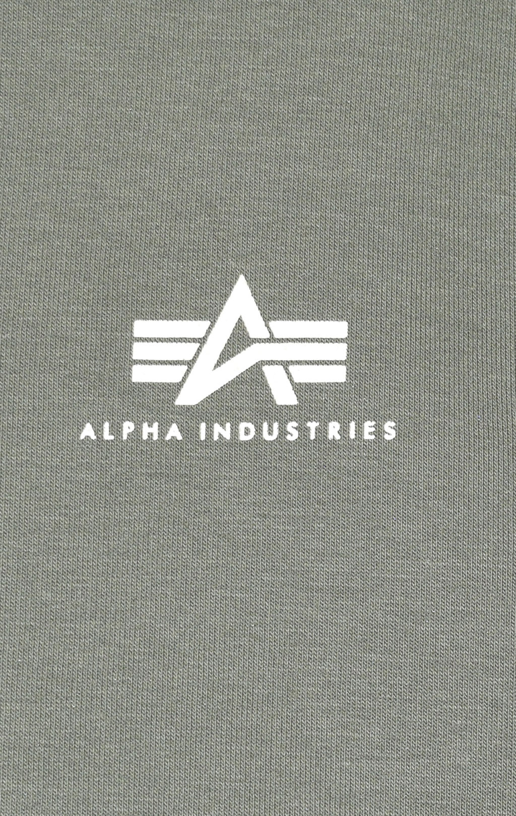 Свитшот ALPHA INDUSTRIES BASIC SWEATER SMALL LOGO vintage green 