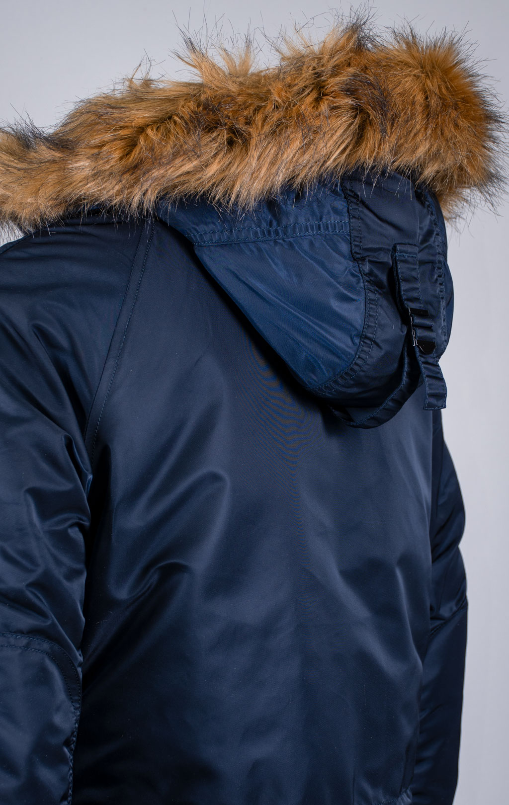 Аляска ALPHA INDUSTRIES N-3B SLIM FIT GEN-I rep. blue/orange 