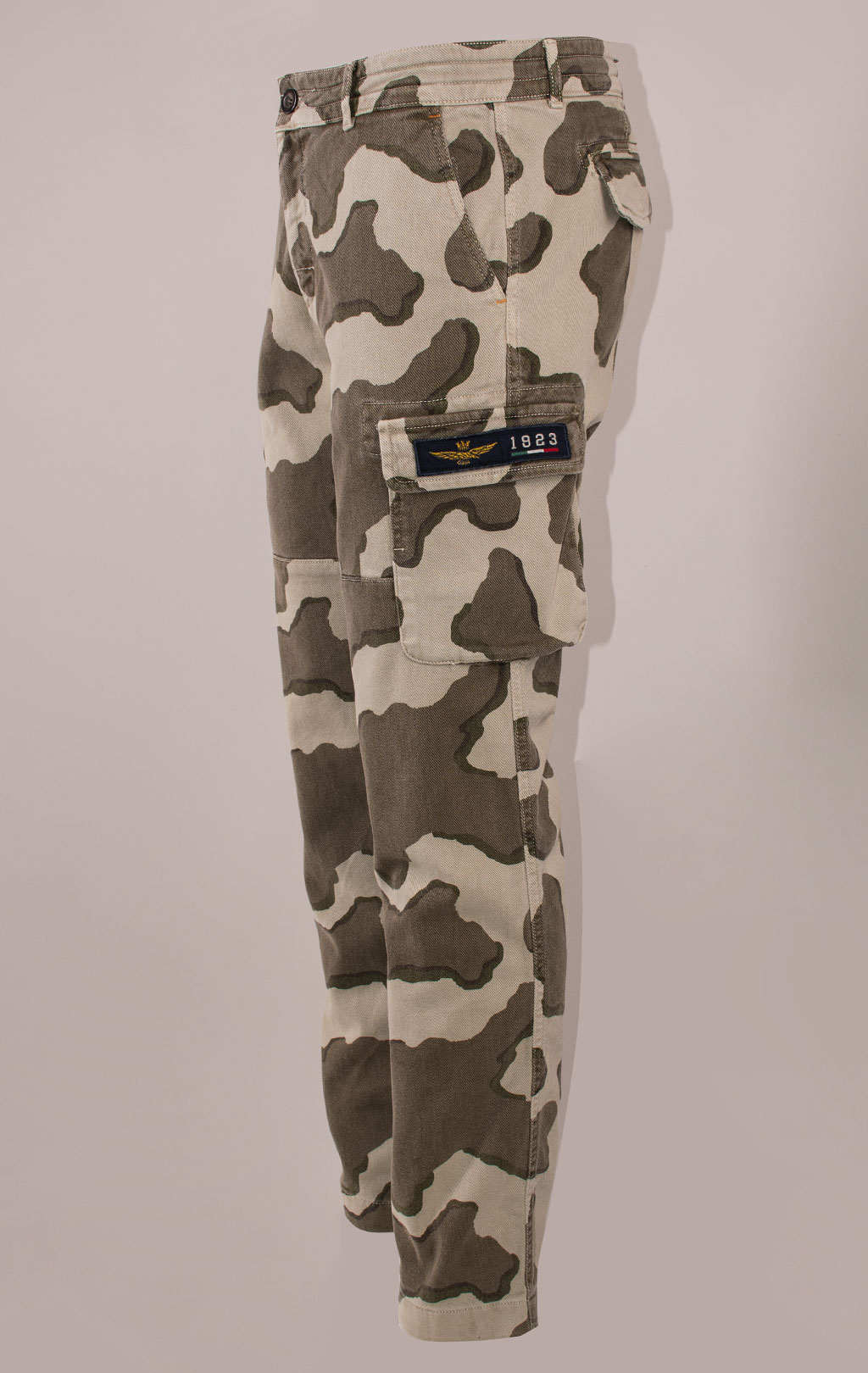 Брюки-карго AERONAUTICA MILITARE плотные FW 24/25/TR military camo (PA 1613) 